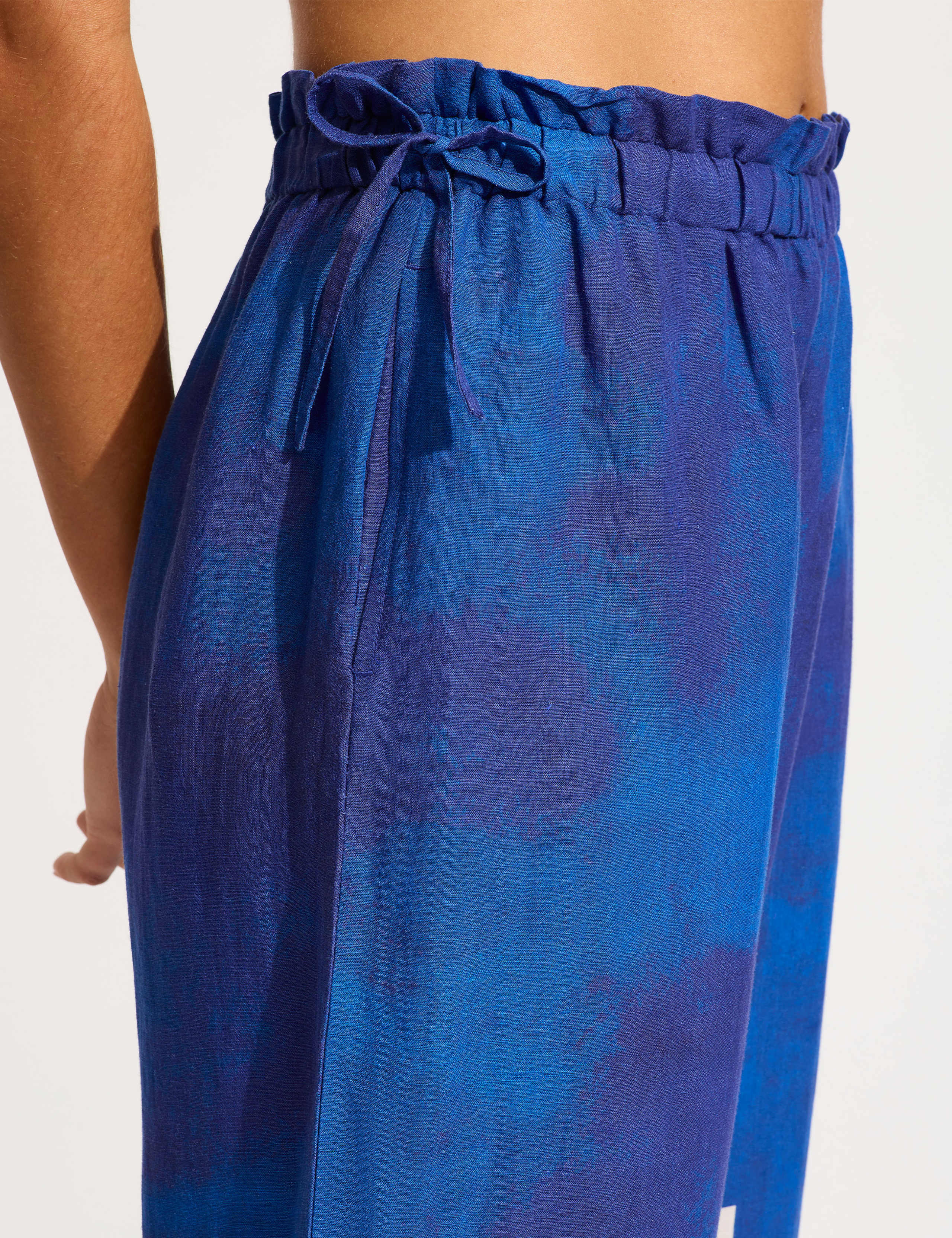 Linen Rich Sunray Drawstring Trousers 4 of 5