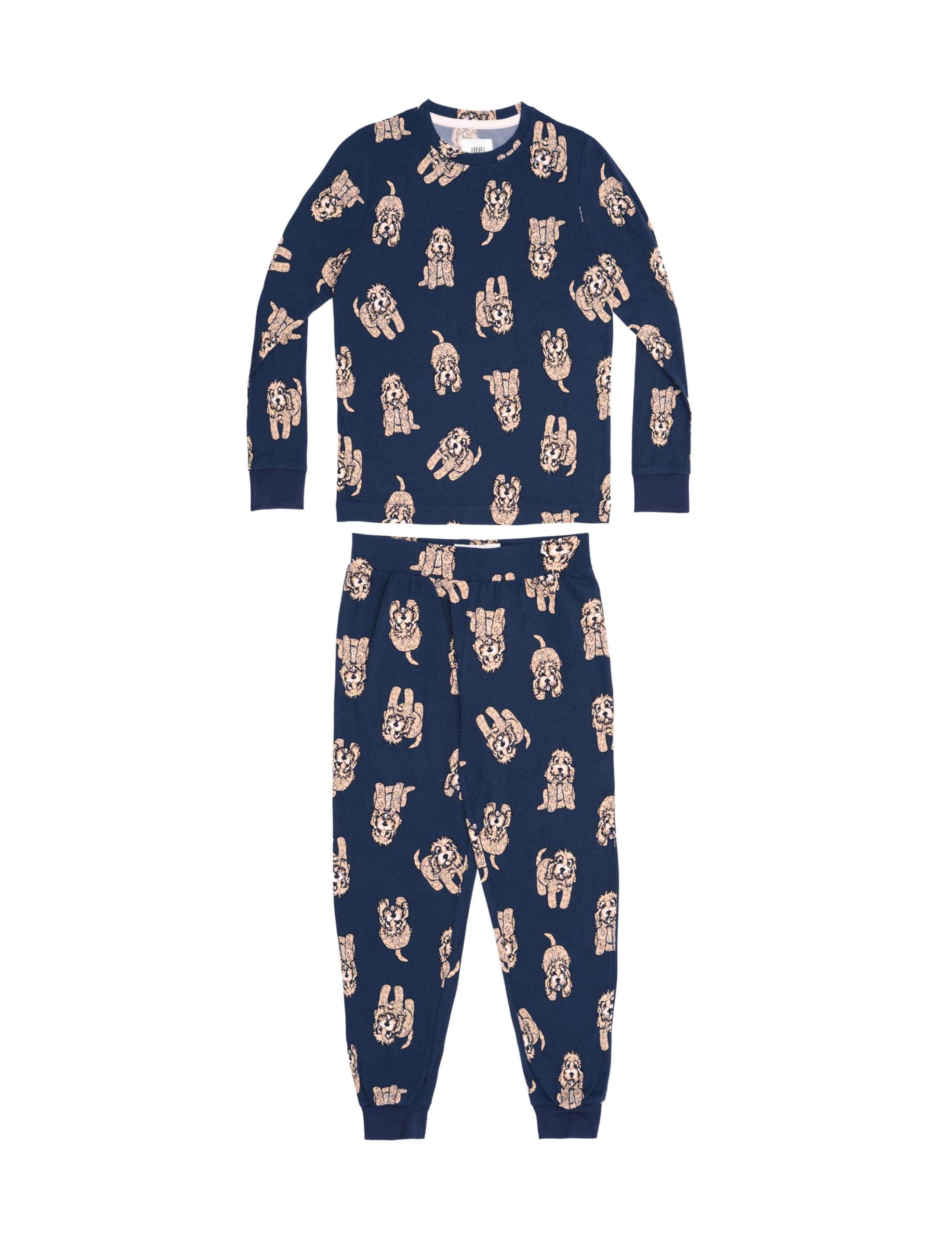 Dog Print Crew Neck Pyjamas (1-12 Yrs) 2 of 3