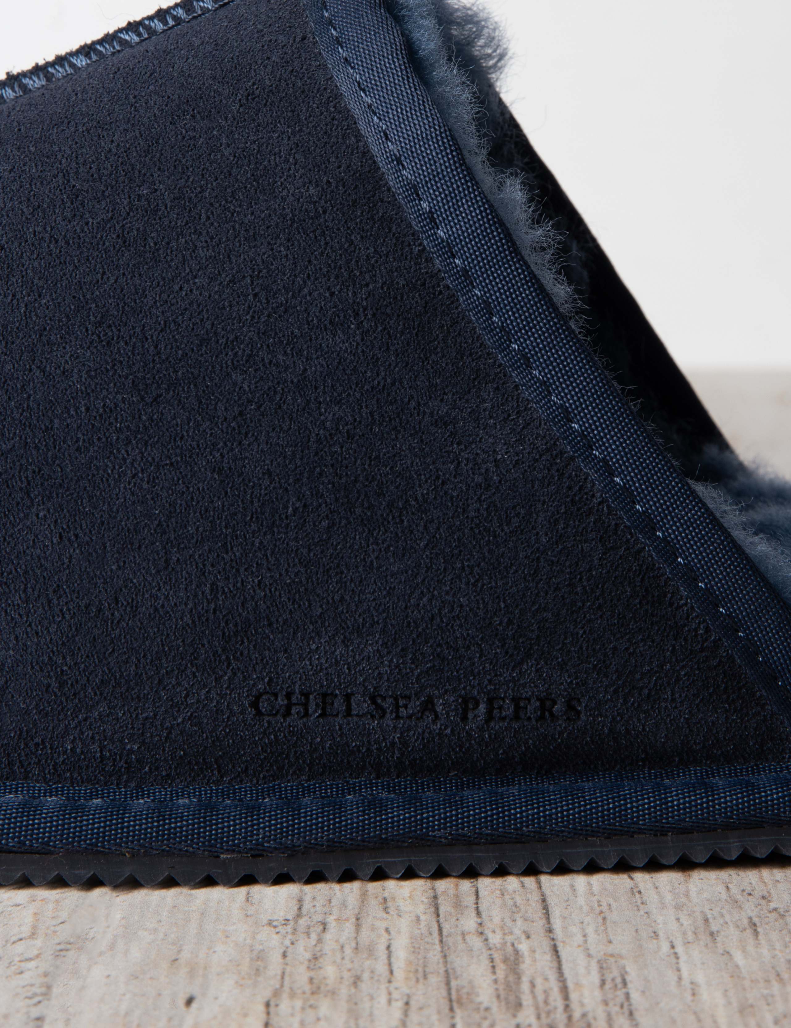 Suede Fleece Lined Mule Slippers 2 of 4