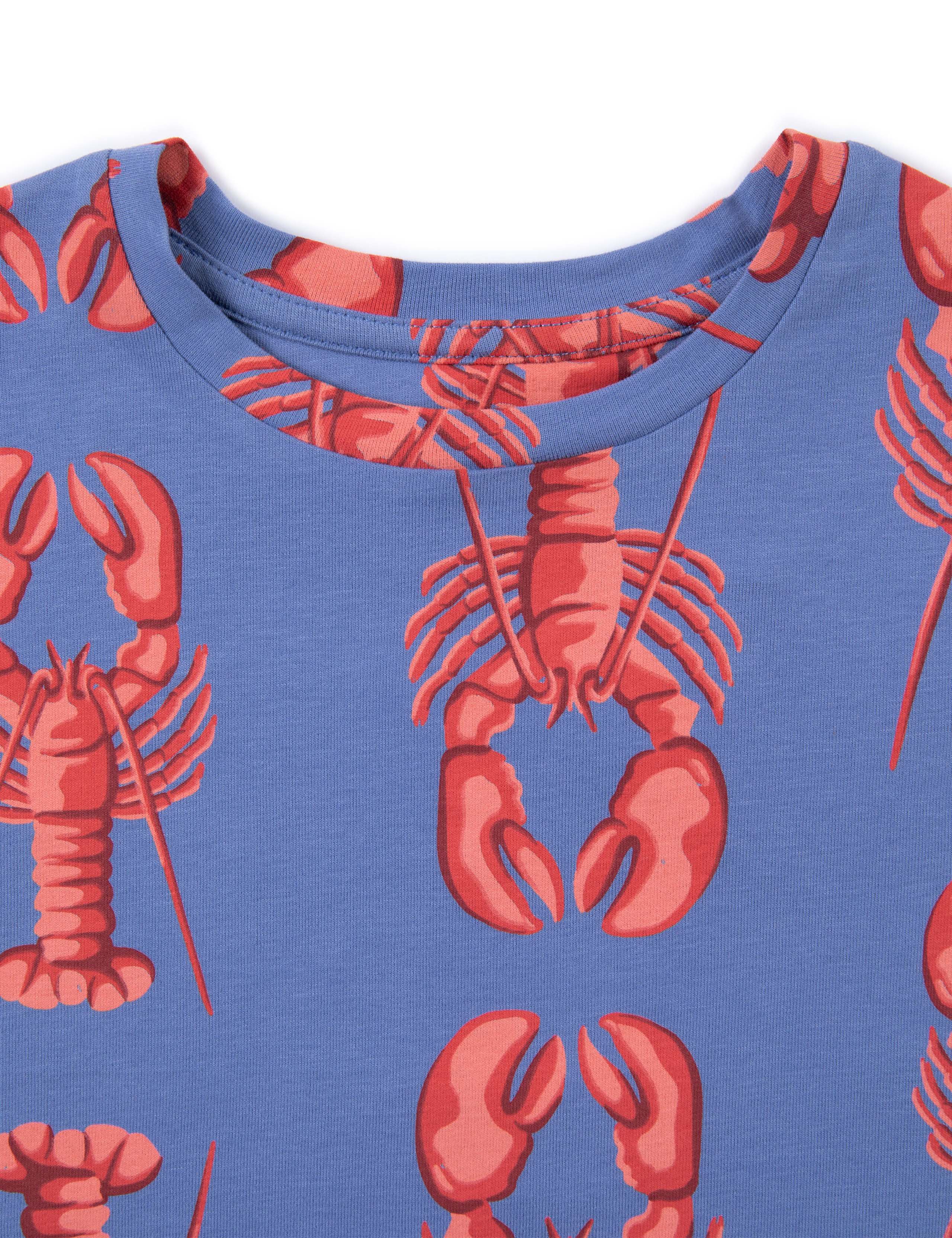 Cotton-Rich Lobster Print Pyjamas (1-12 Yrs) 3 of 3