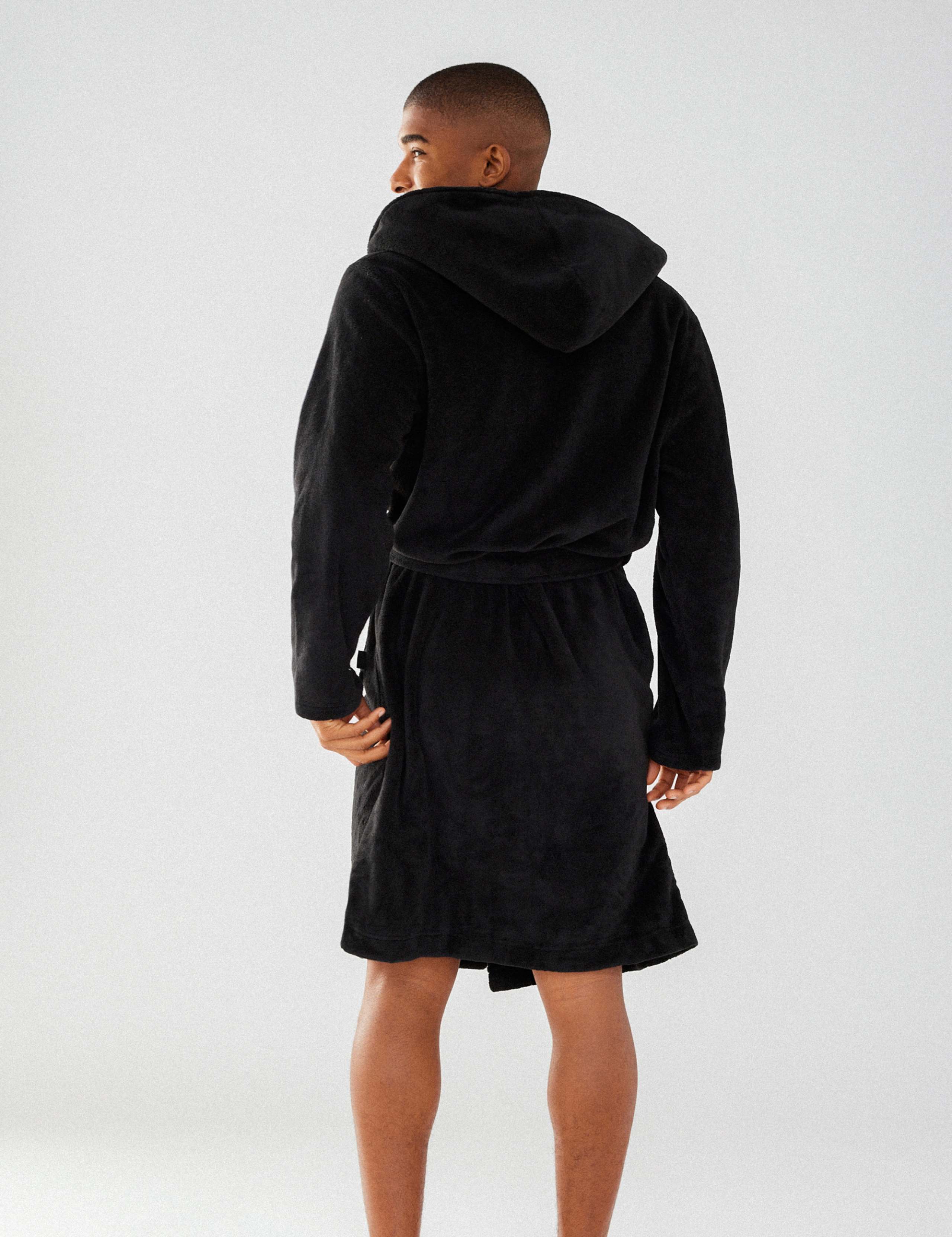Cosy Hooded Dressing Gown 3 of 5