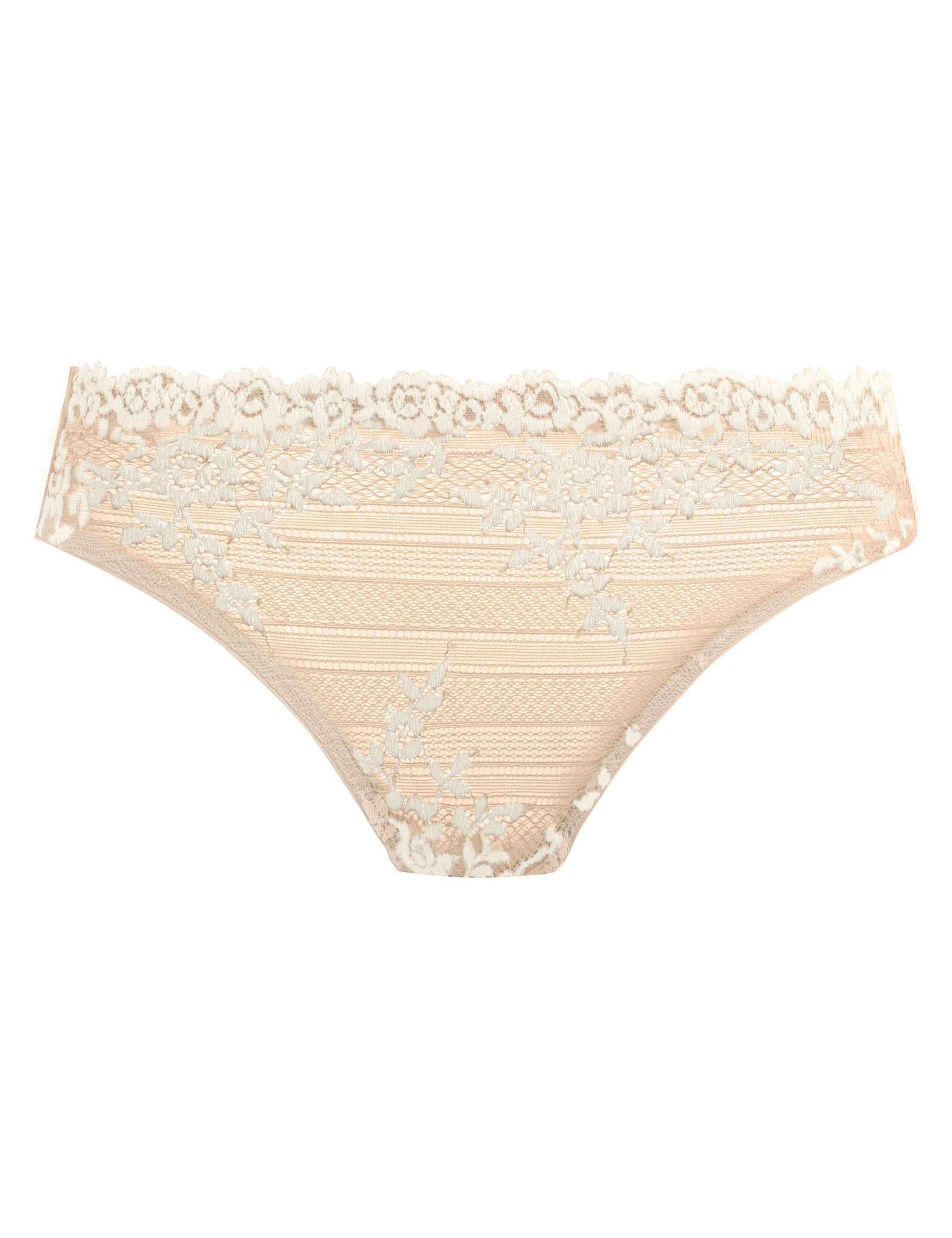 Embrace Lace & Mesh Bikini Knickers 2 of 5