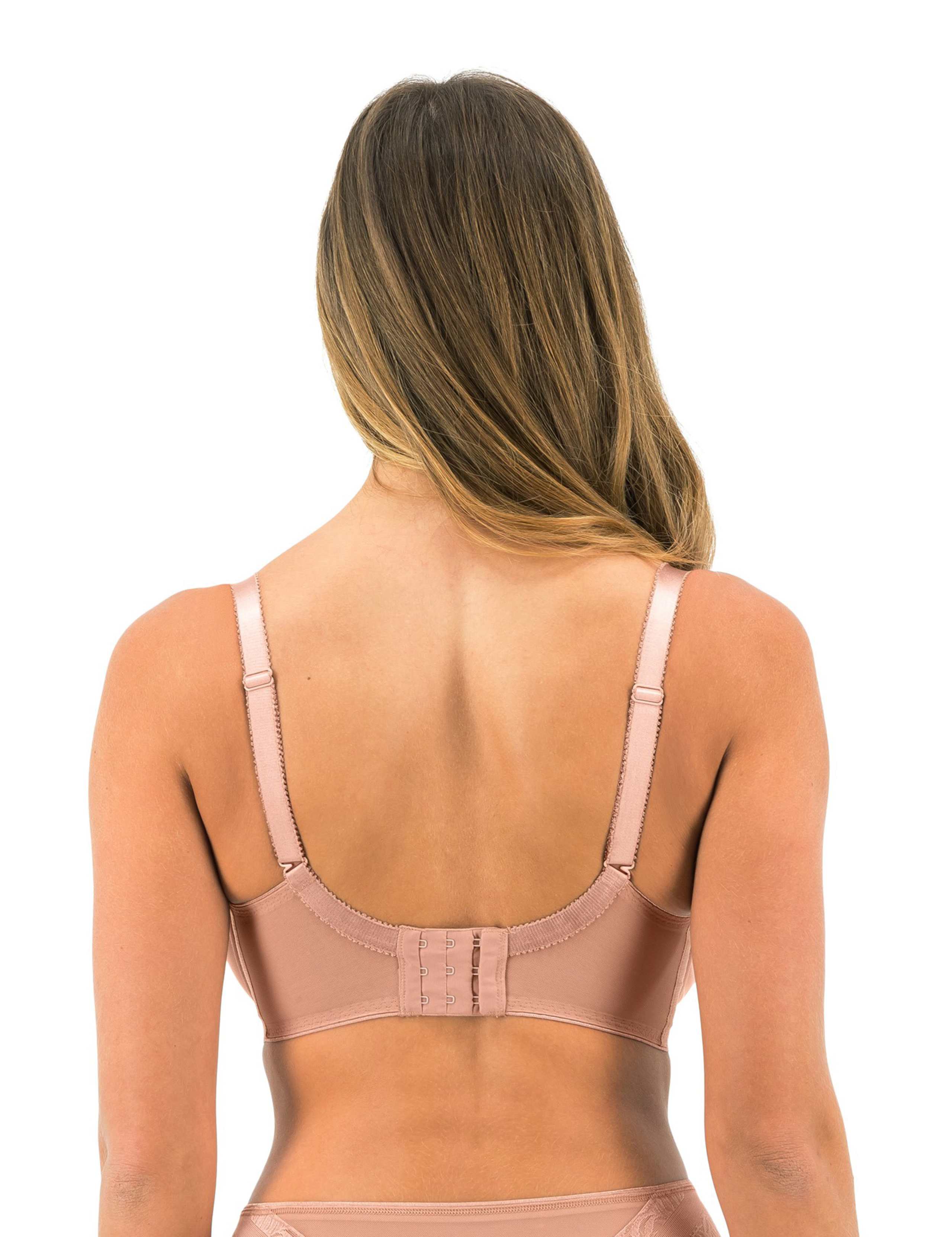 Devote Lace Wired Side Support Plunge Bra 4 of 5