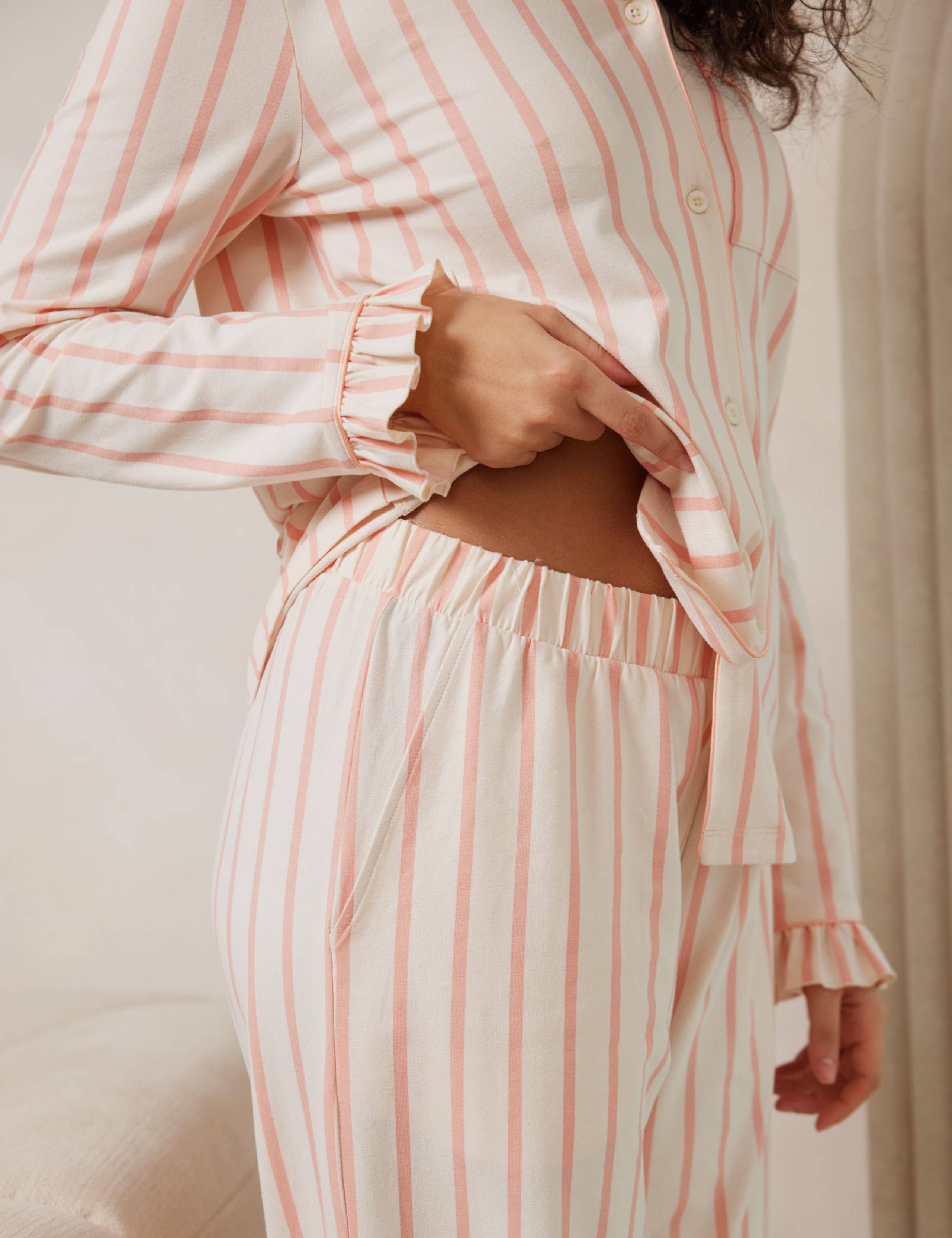 Jersey Striped Pyjama Set 5 of 6