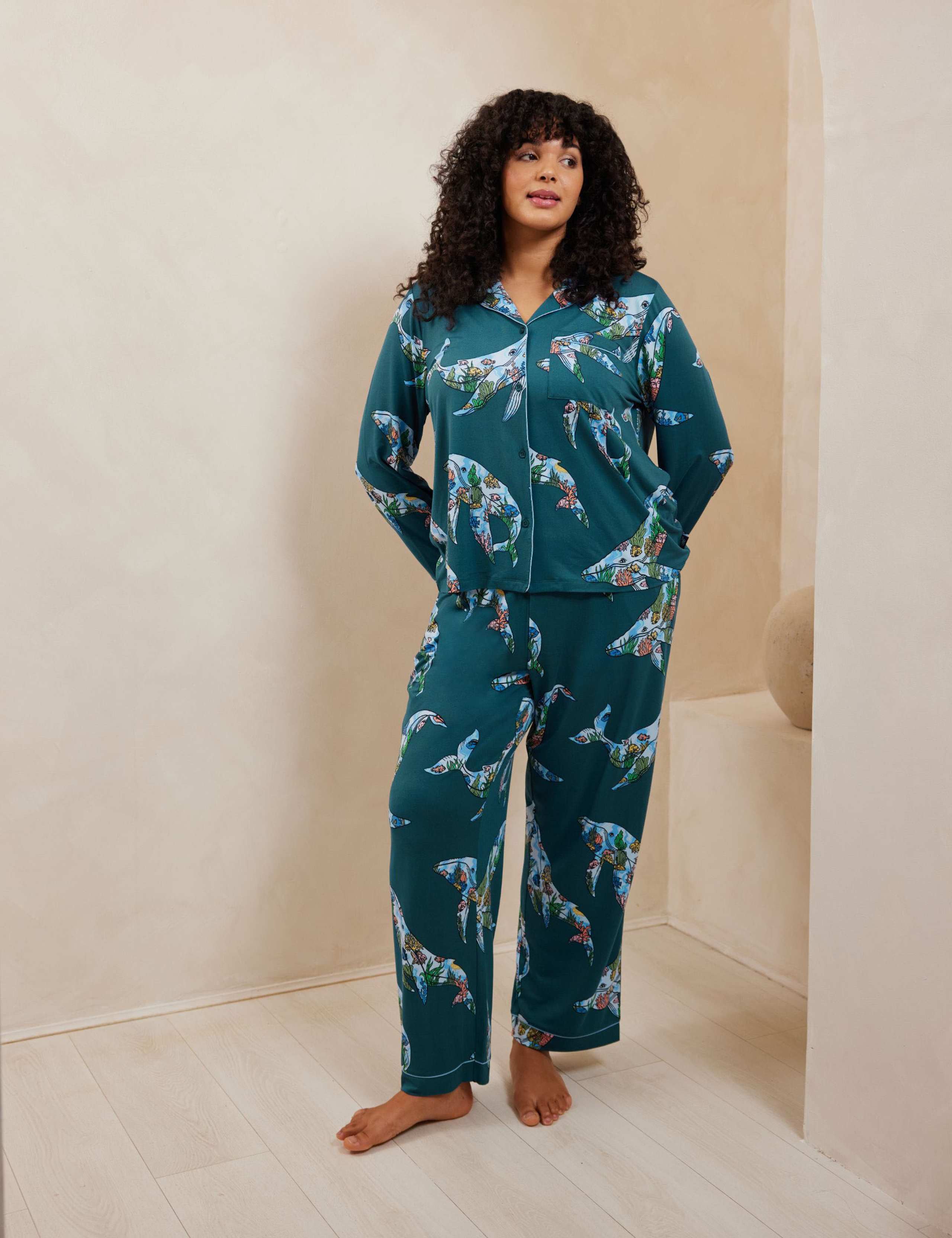 Whale Printed Pyjama Set 6 of 10