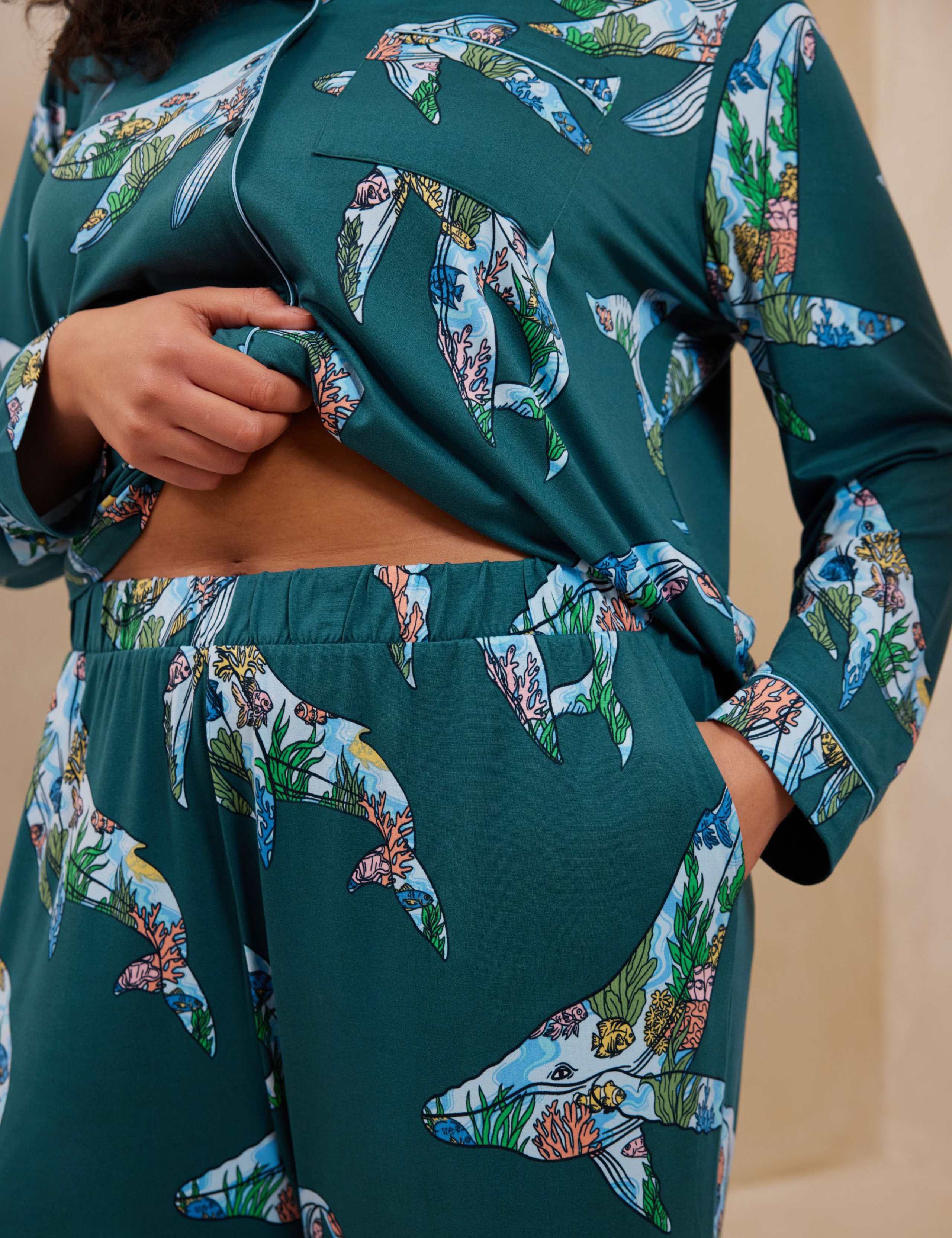 Whale Printed Pyjama Set 10 of 10