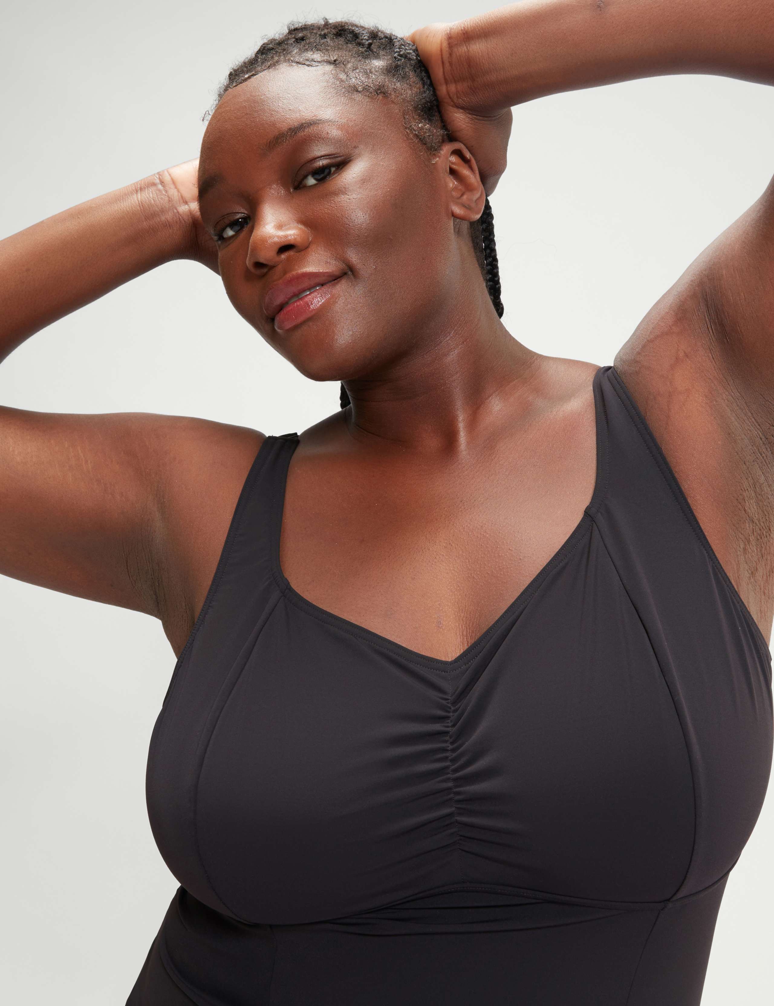 Shaping Plus Size AquaNite 1 Piece Swimsuit 6 of 7