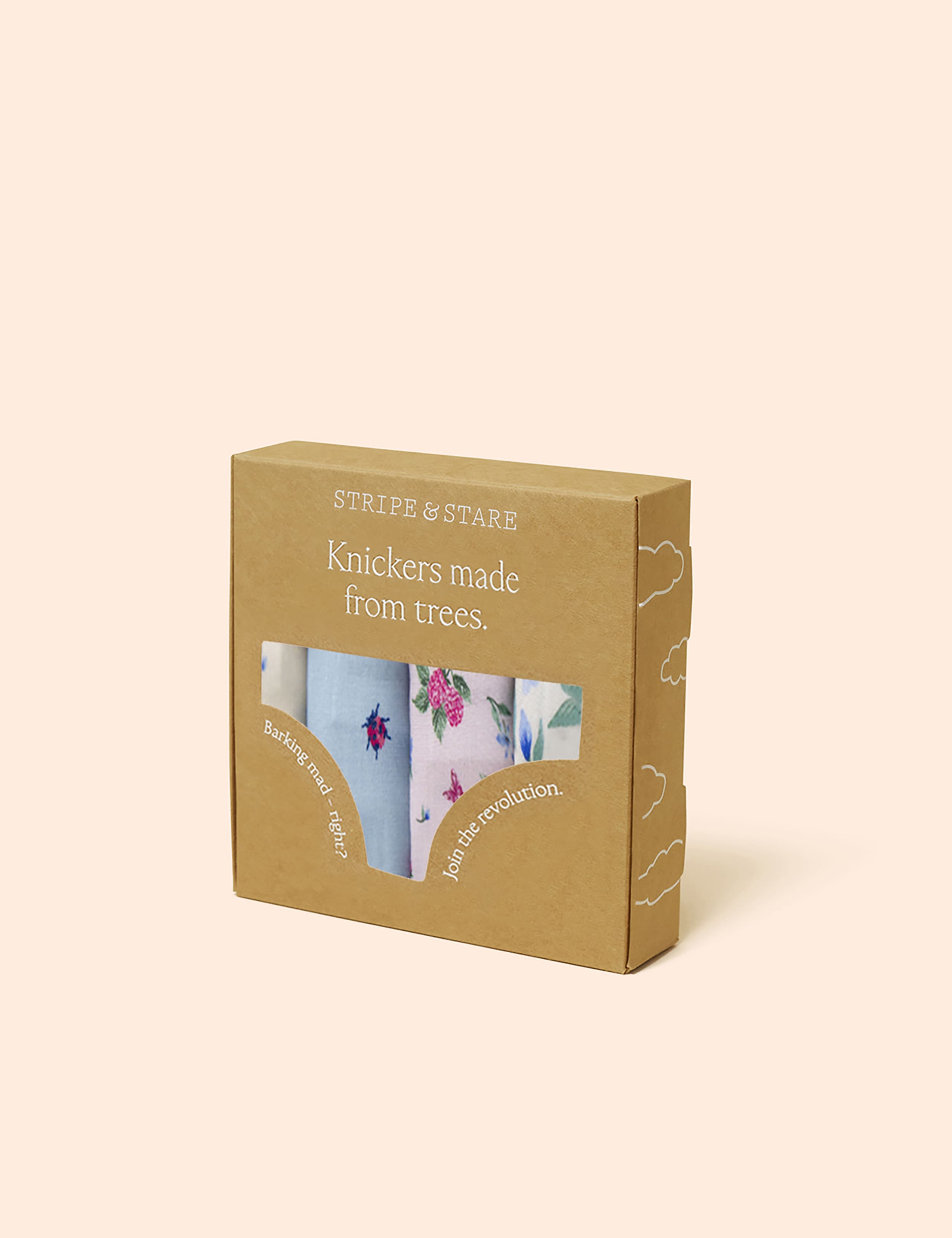 4pk Summer Garden Modal Knickers 2 of 6