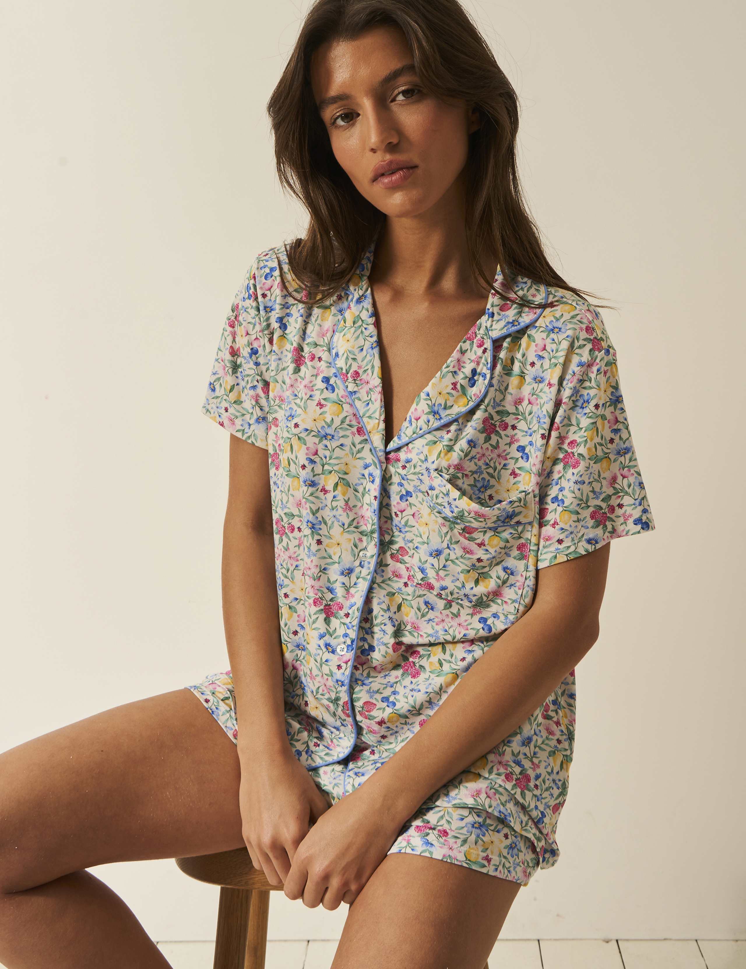 Floral Shortie Set 5 of 6