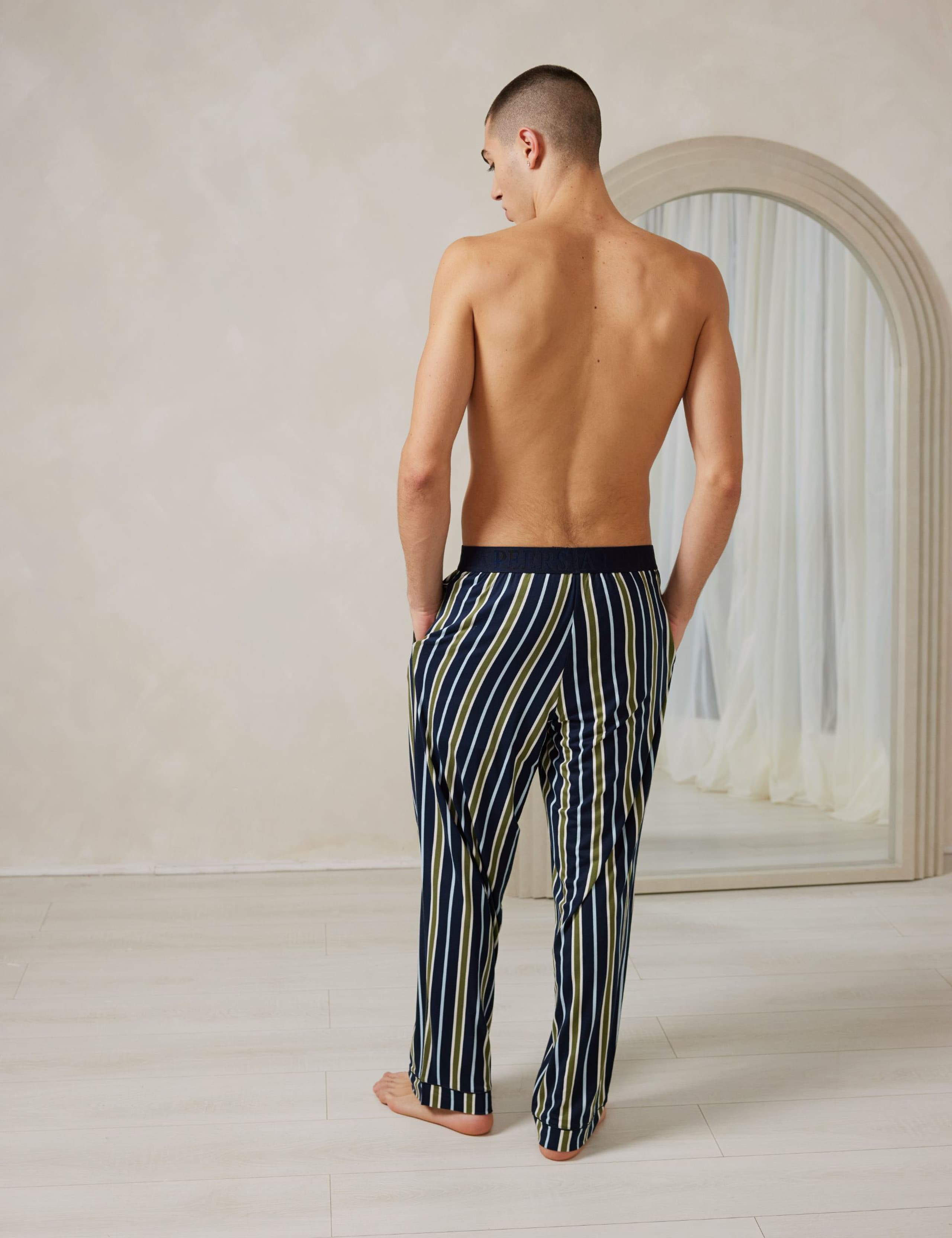 Striped Pyjama Bottoms 3 of 5