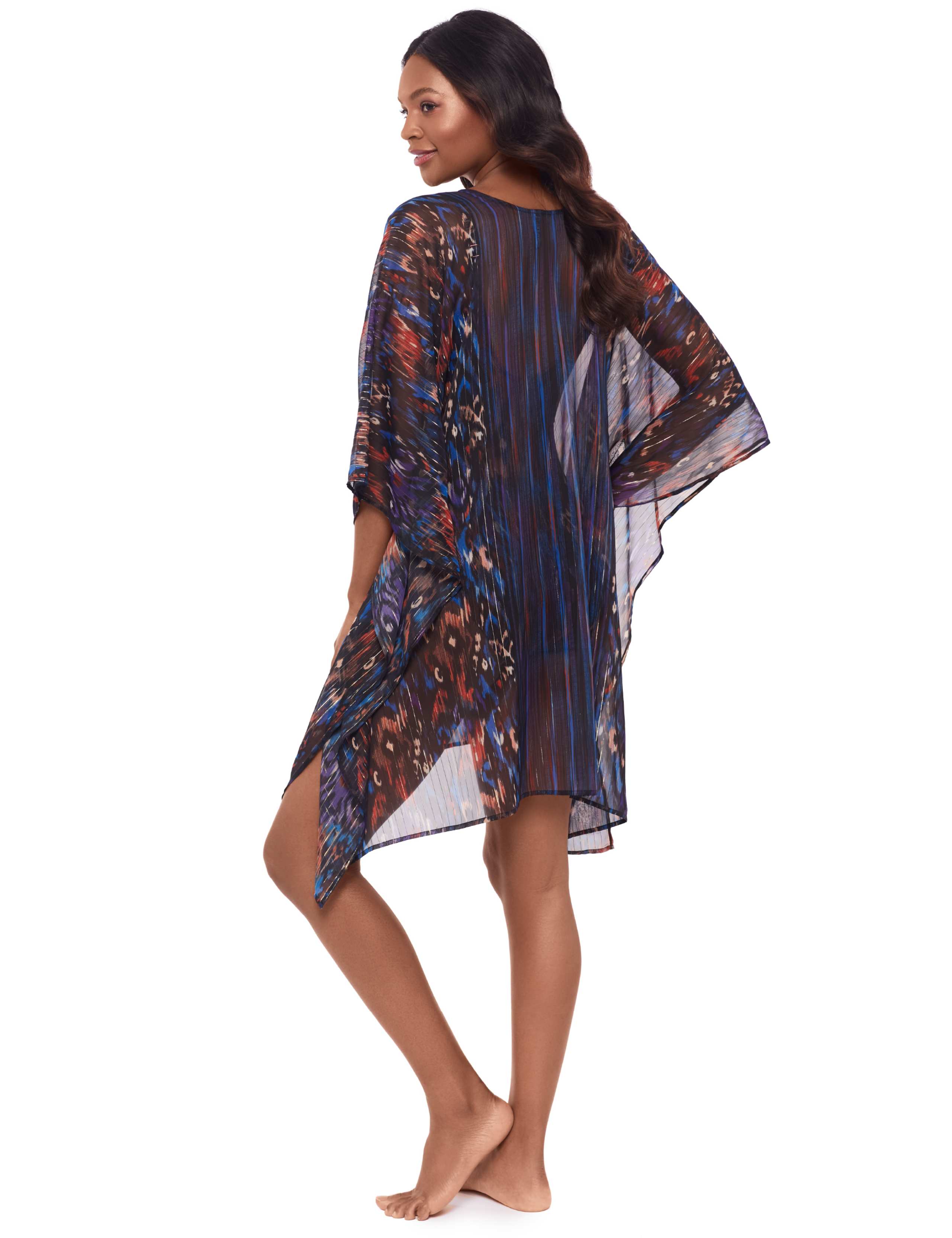Sheer Printed Kaftan 3 of 6