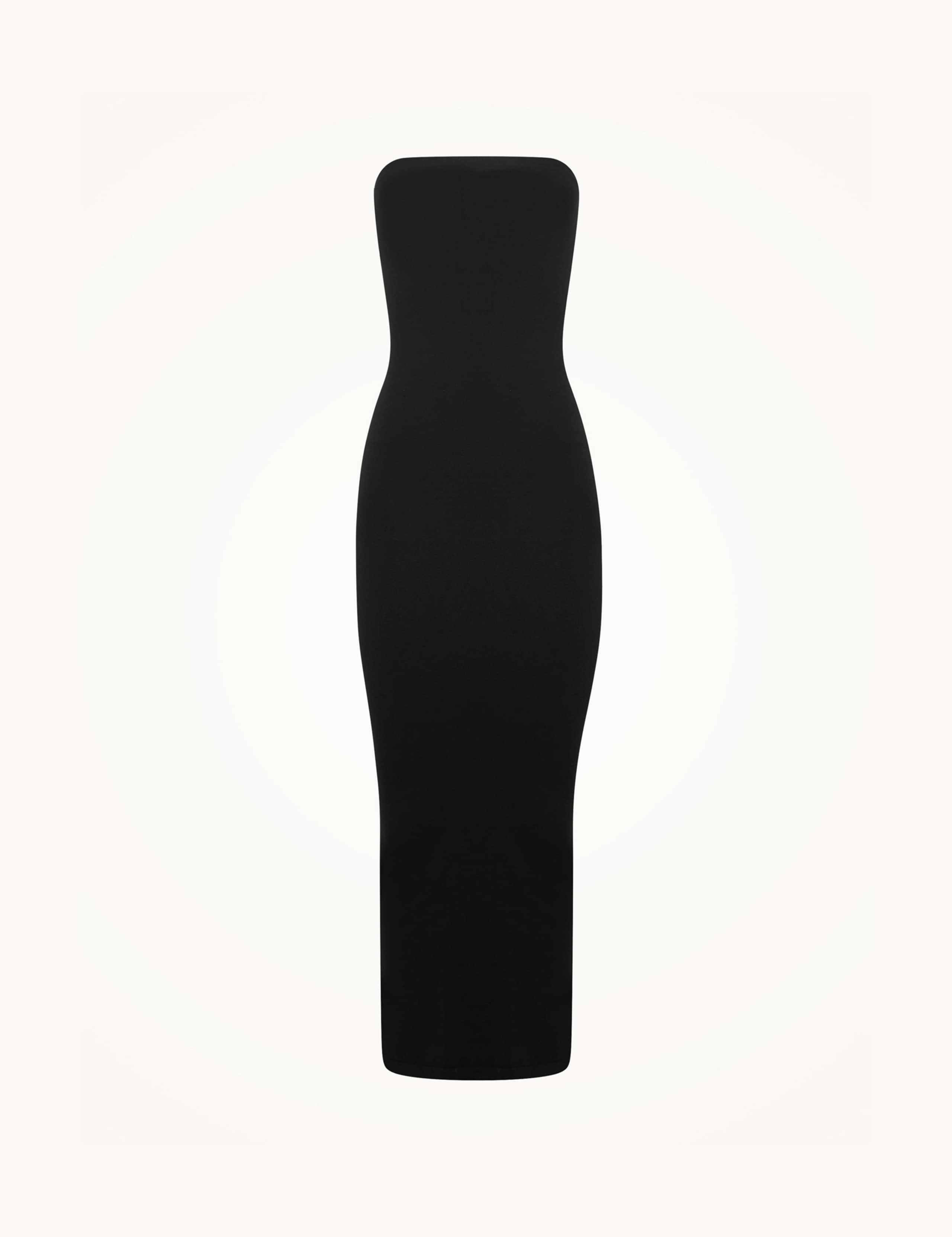 Velvet Bandeau Bodycon Dress 2 of 4