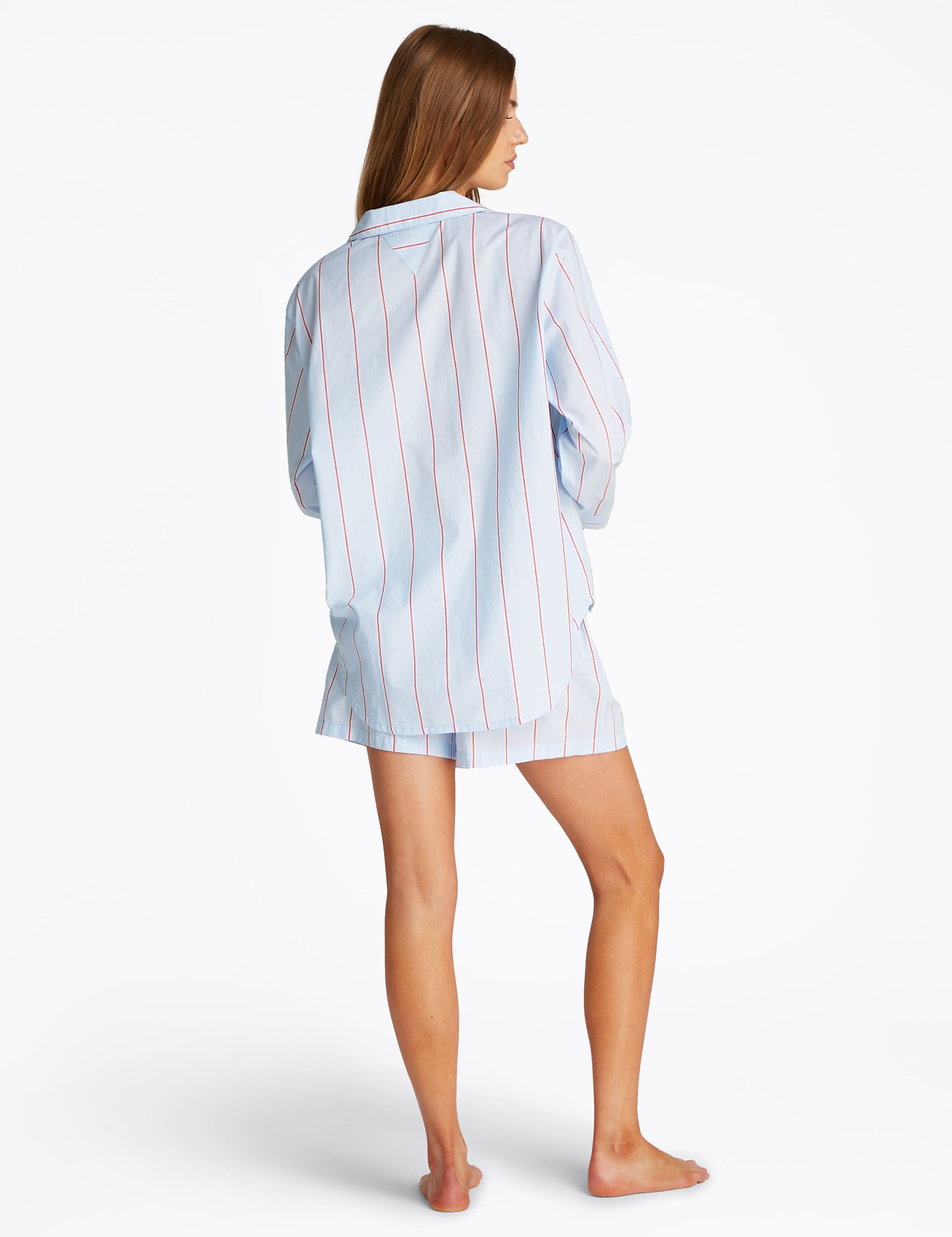 Essentials Pure Cotton Poplin Pyjama Top 4 of 5