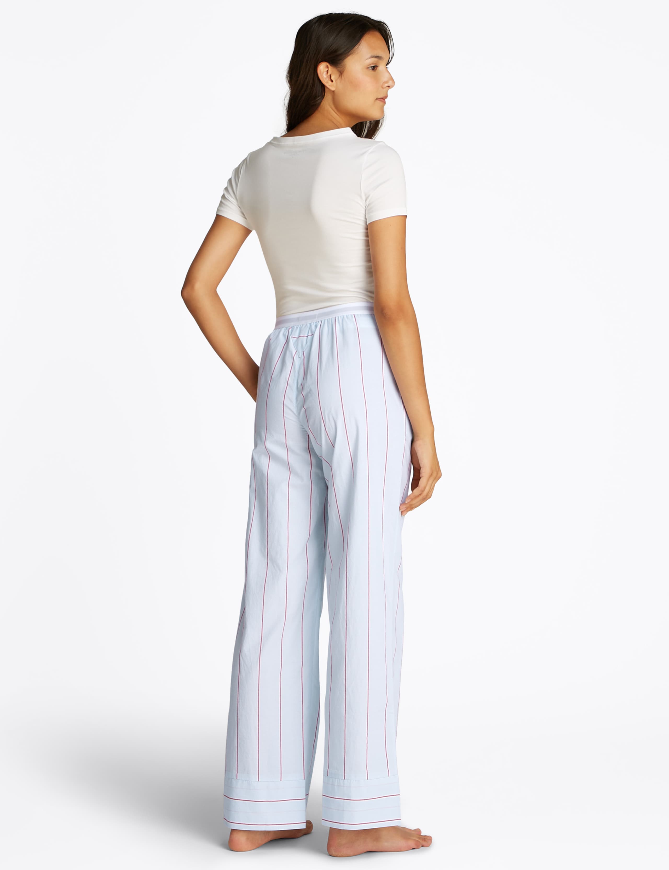 Essentials Pure Cotton Poplin Pyjama Bottoms 4 of 5