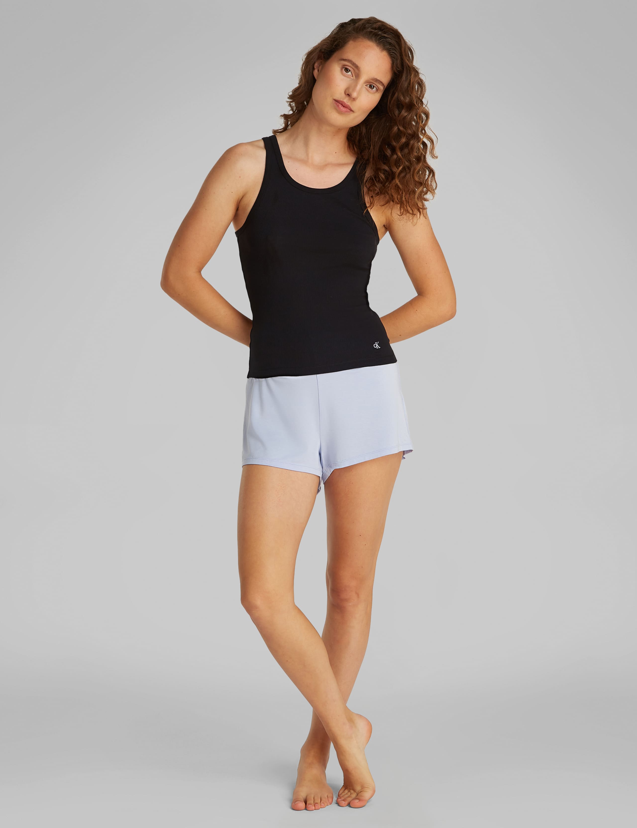 3pk Essentials Pure Cotton Rib Lounge Vests 4 of 6