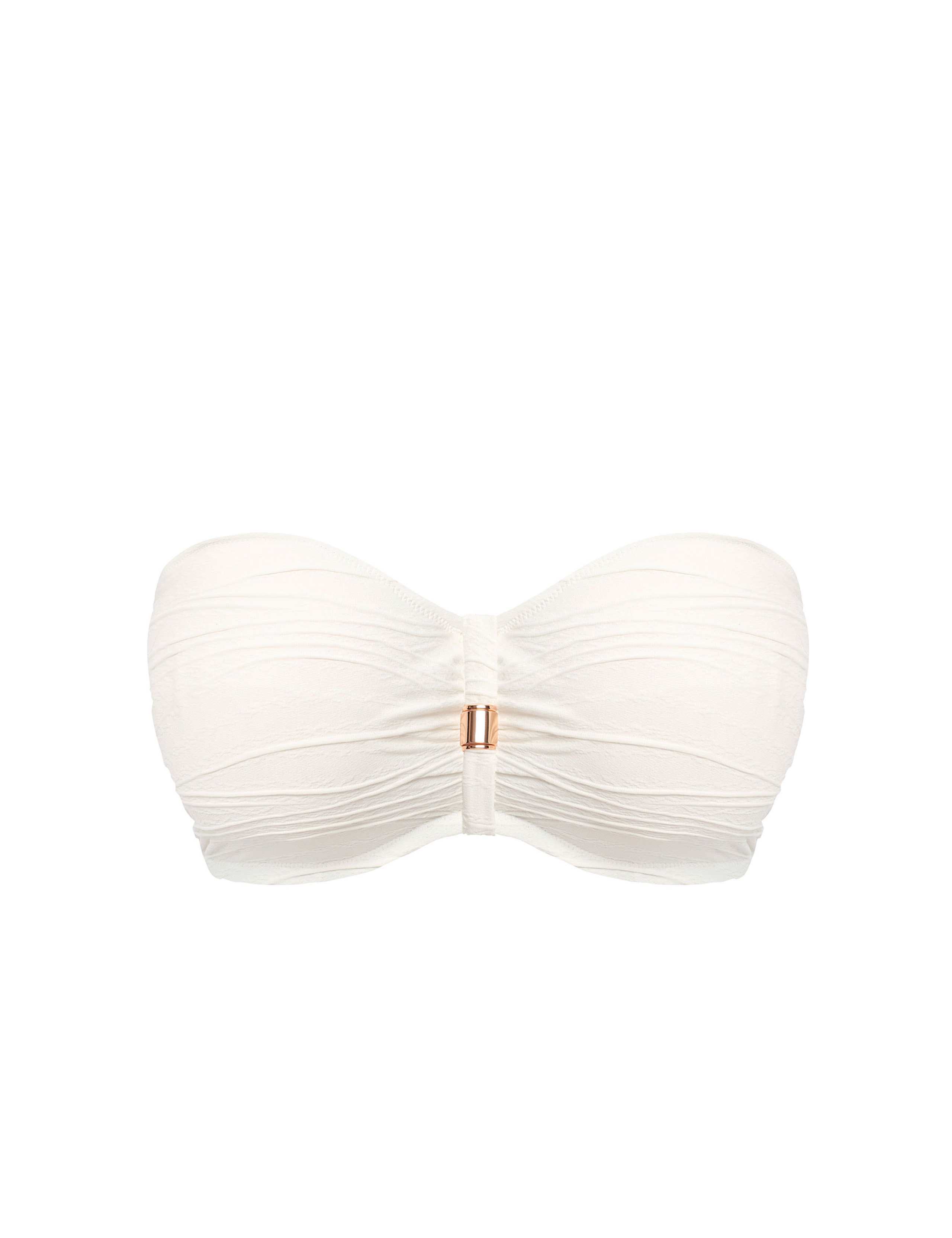 Beach Waves Wired Padded Bandeau Bikini Top 2 of 9