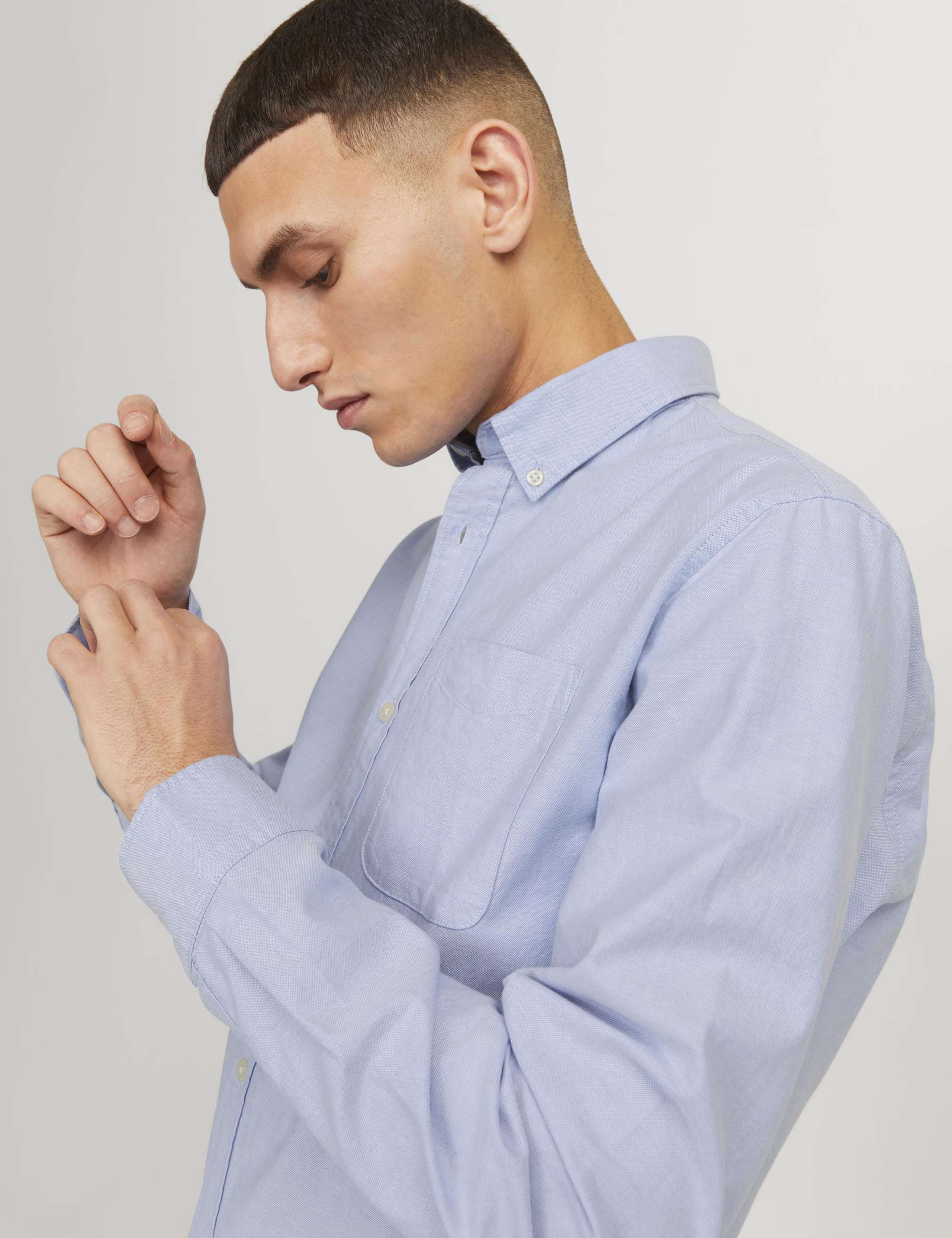 Slim Fit Pure Cotton Oxford Shirt 5 of 7