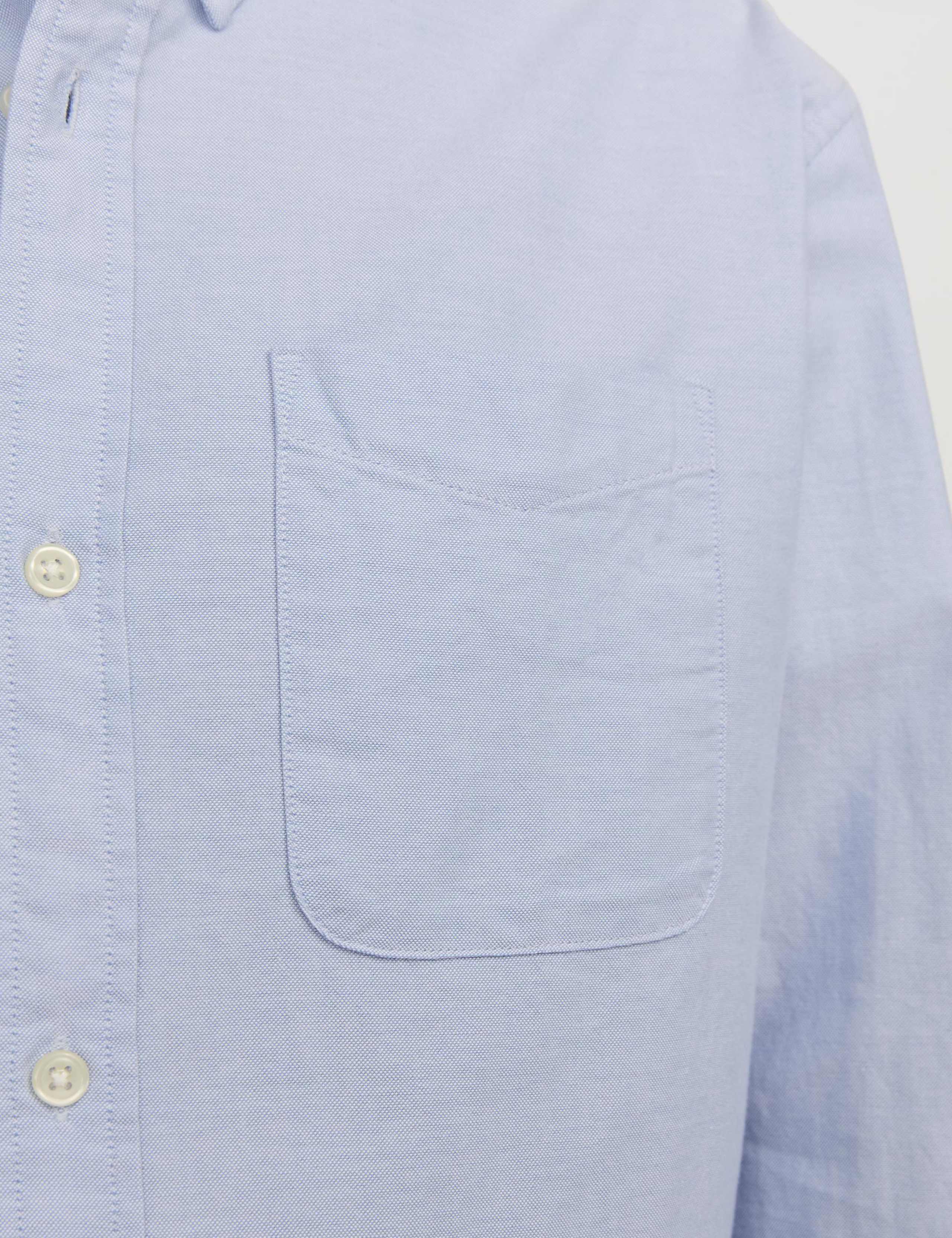 Slim Fit Pure Cotton Oxford Shirt 7 of 7