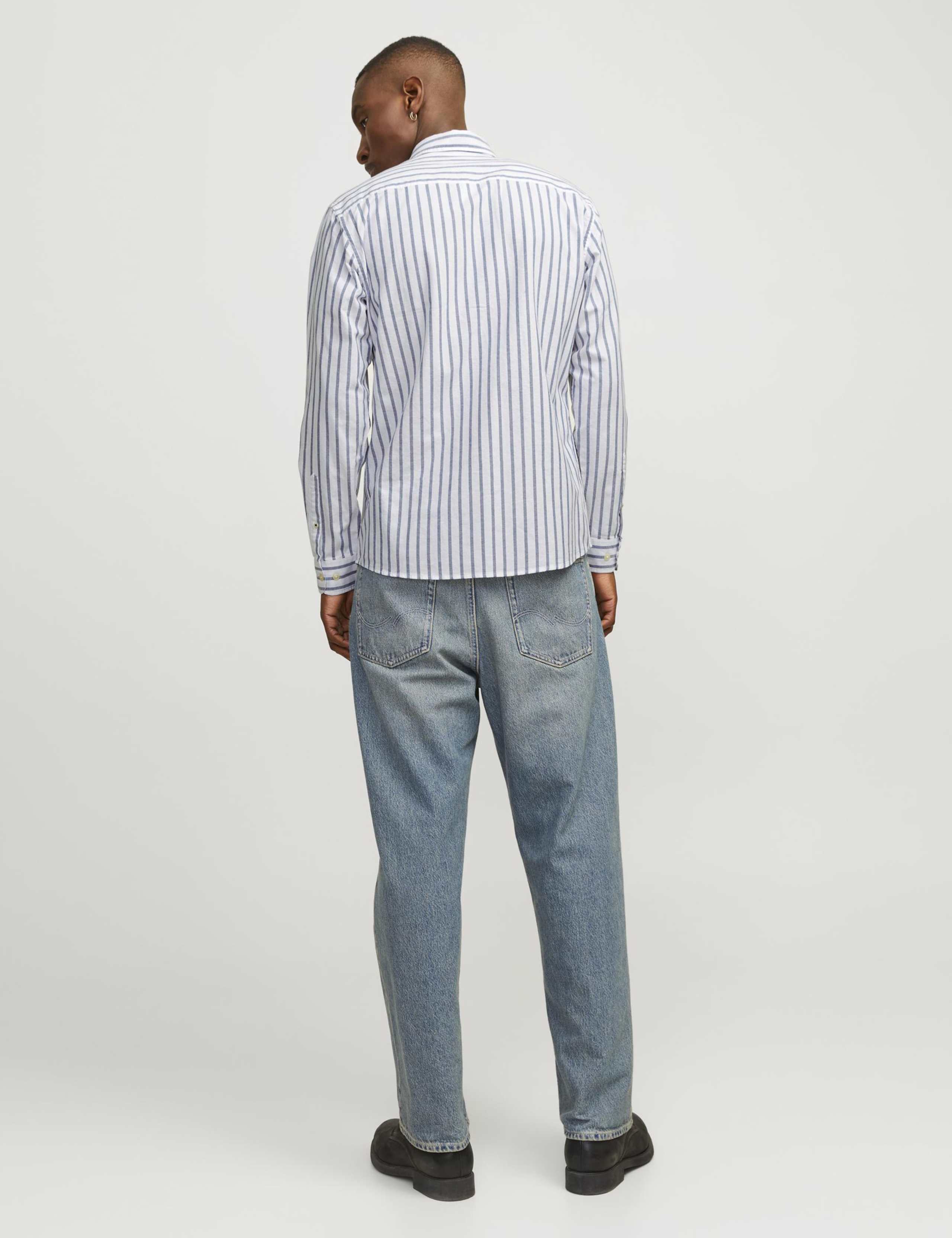 Slim Fit Pure Cotton Oxford Shirt 4 of 7