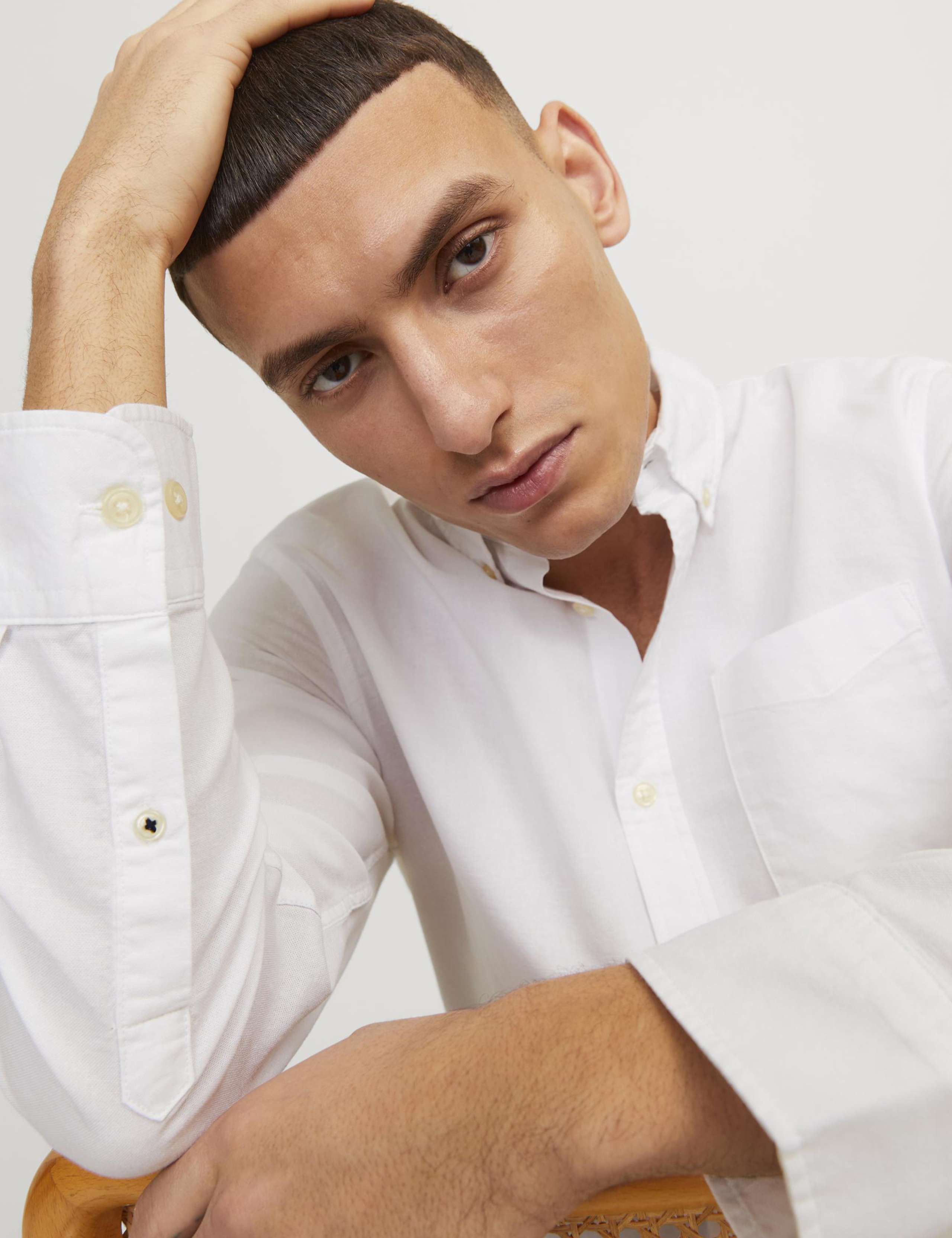 Slim Fit Pure Cotton Oxford Shirt 5 of 7