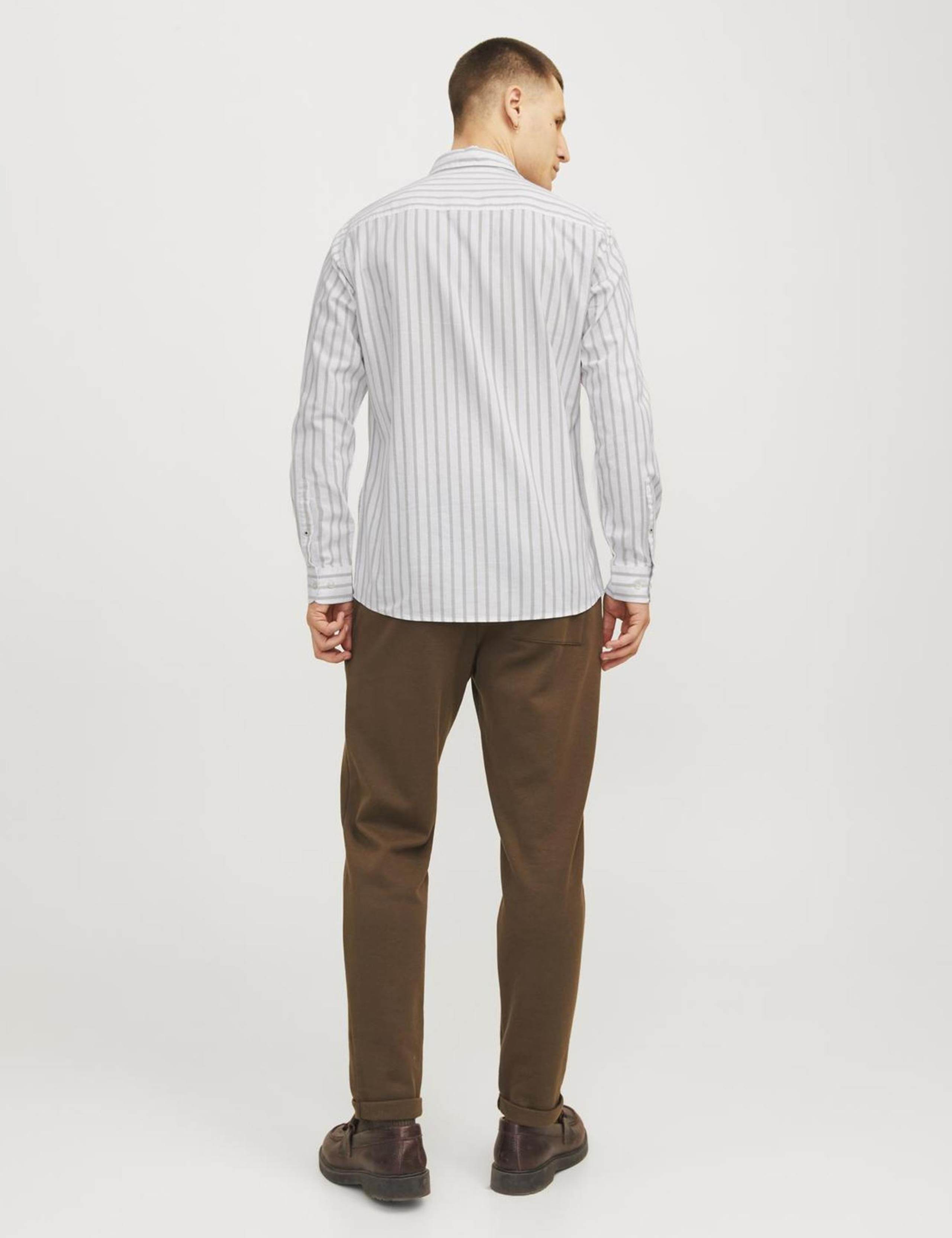 Slim Fit Pure Cotton Oxford Shirt 3 of 7