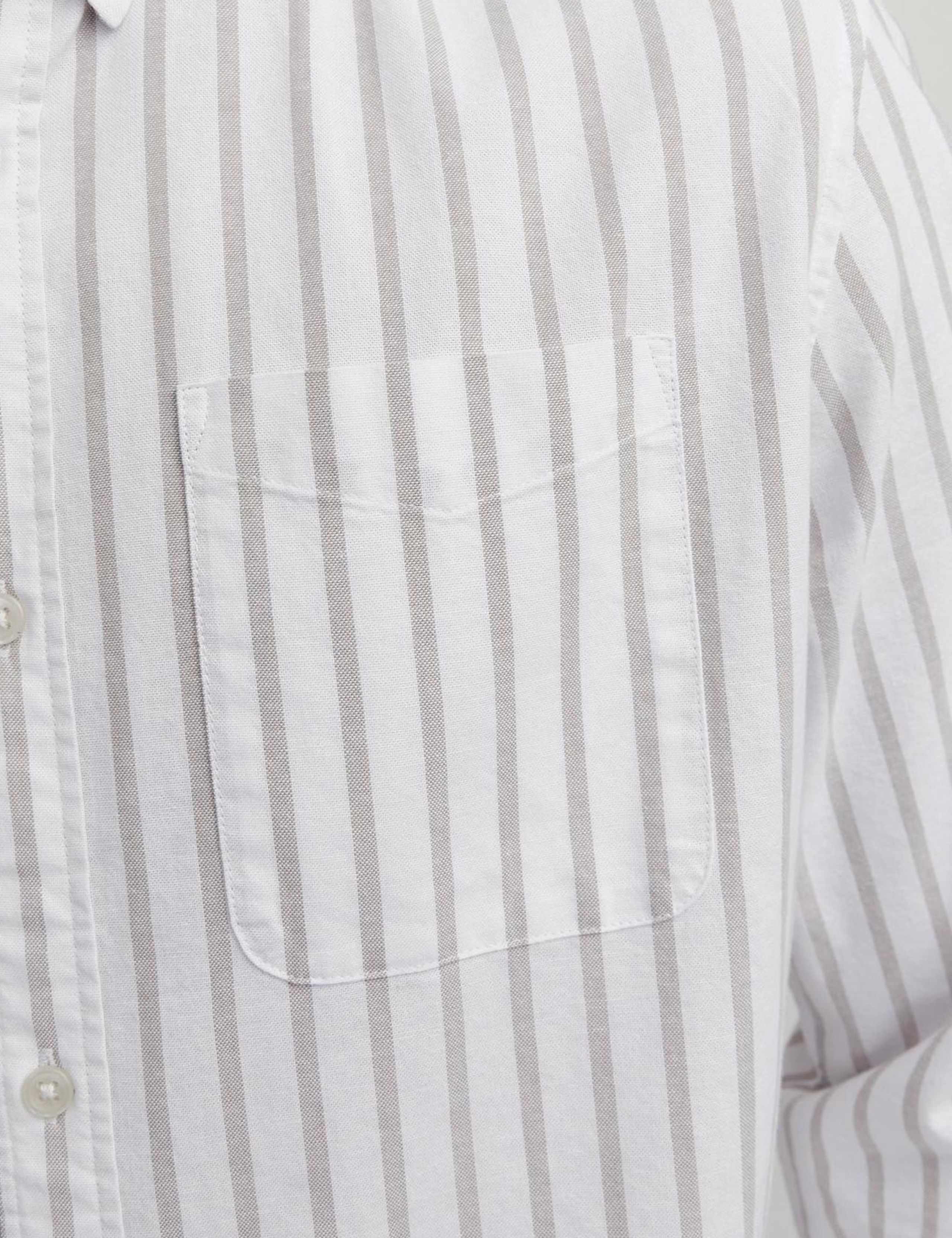 Slim Fit Pure Cotton Oxford Shirt 7 of 7