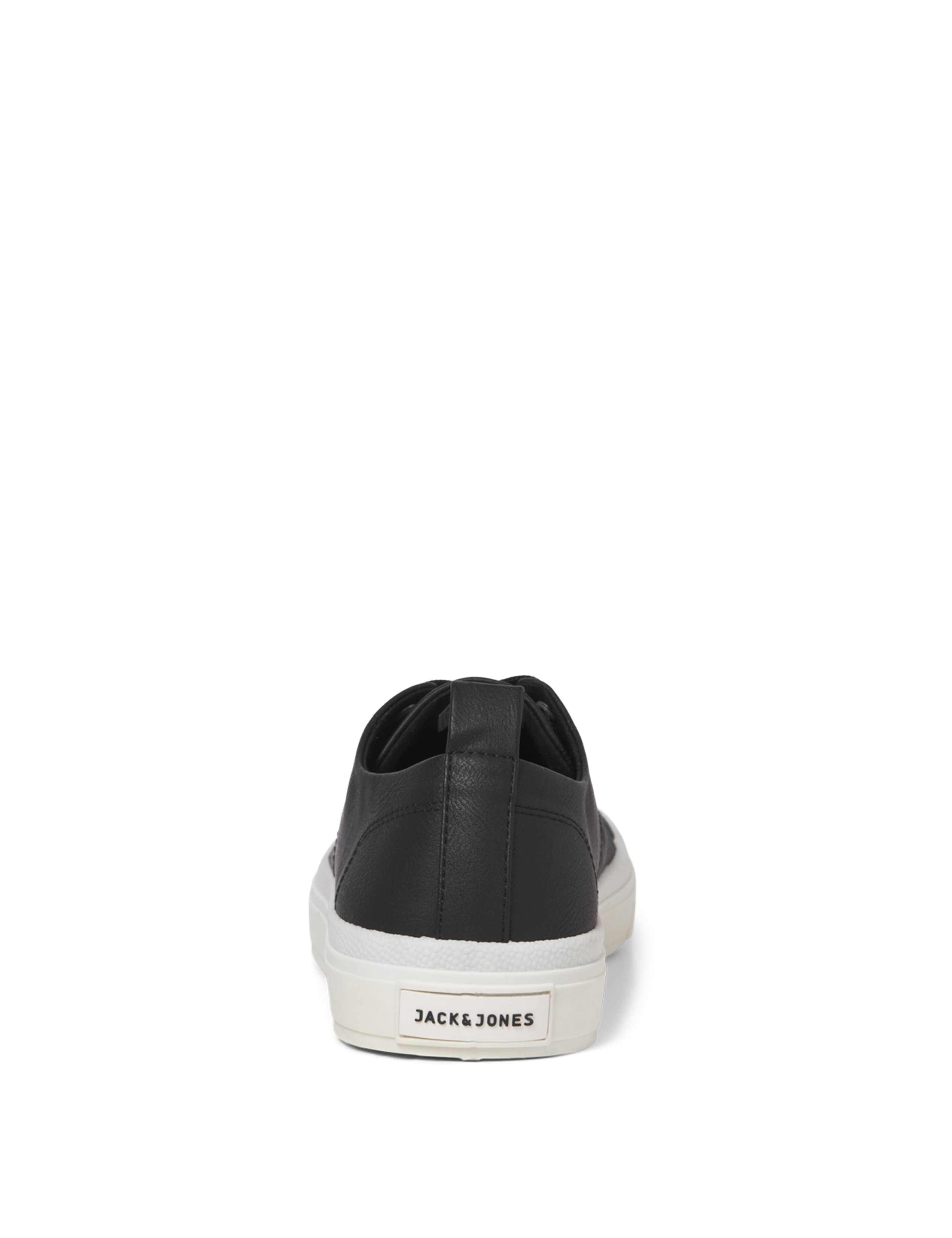 Faux Leather Lace Up Trainers 5 of 8