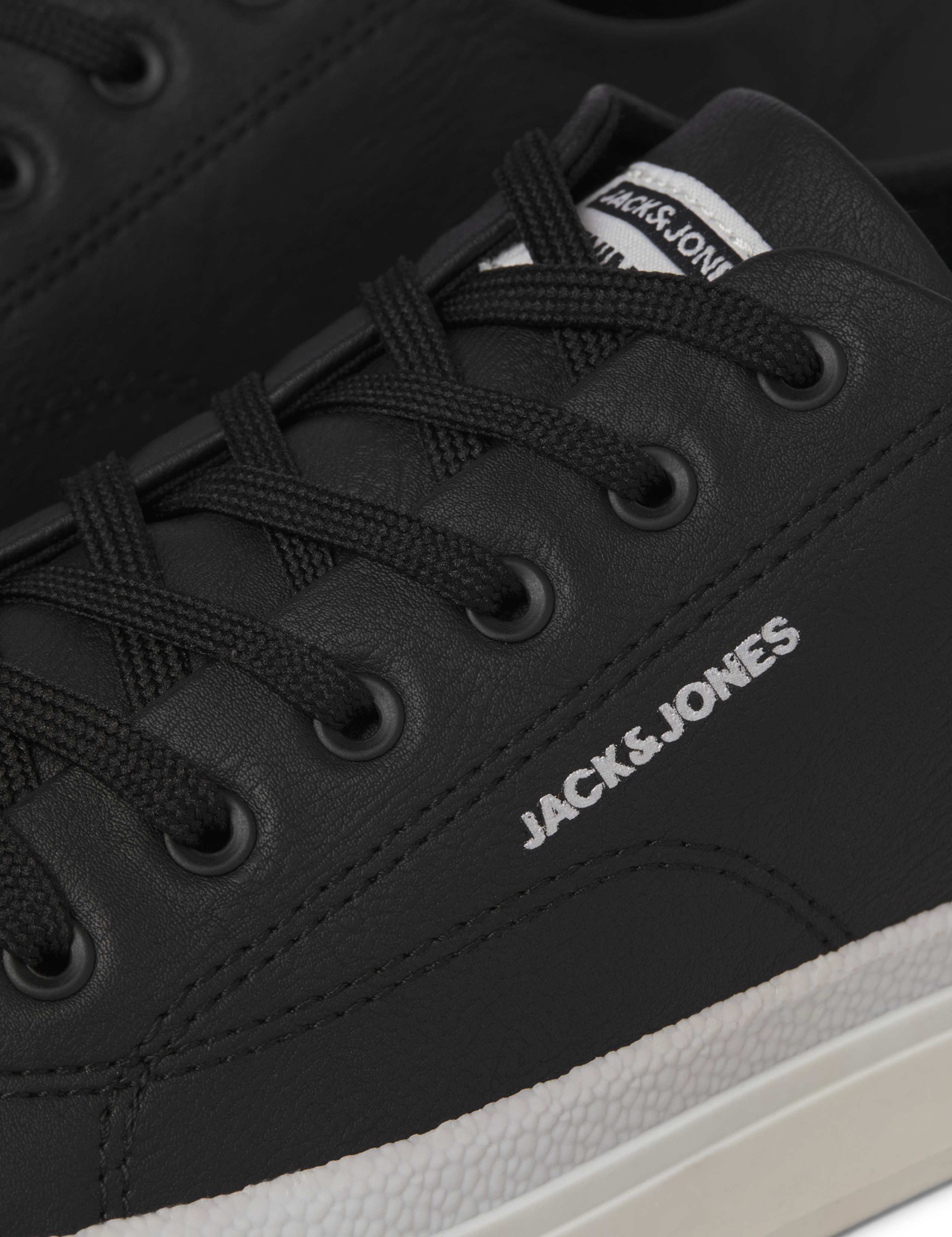Faux Leather Lace Up Trainers 8 of 8