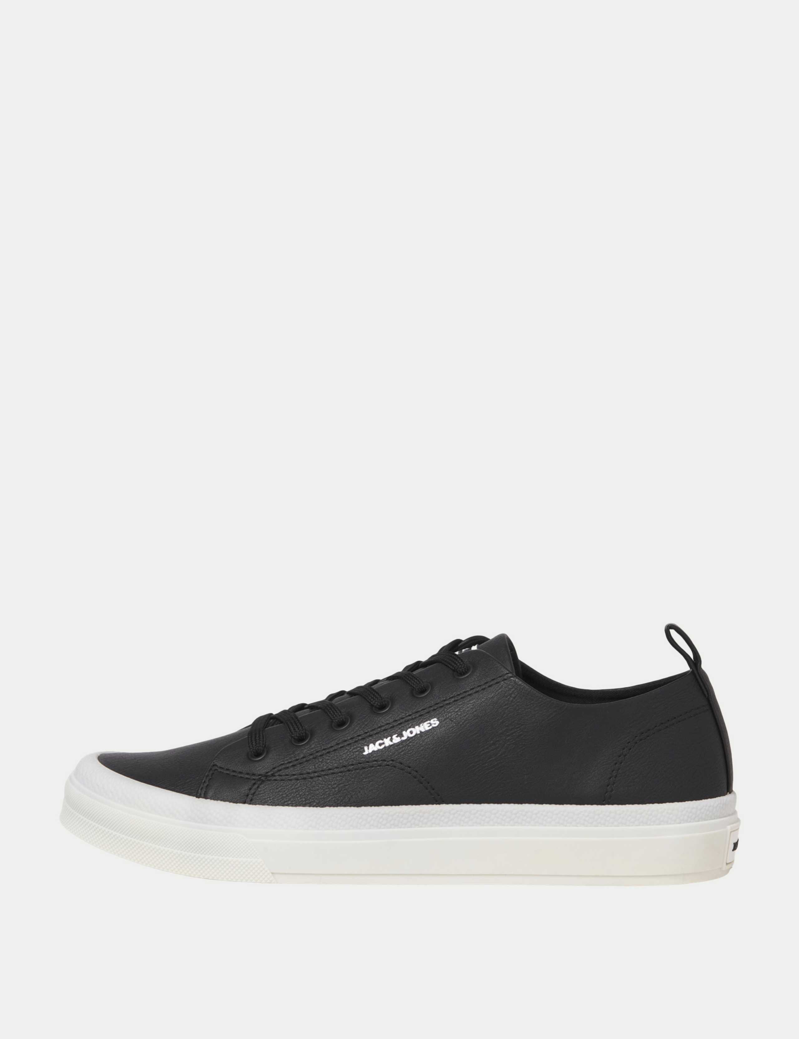 Faux Leather Lace Up Trainers 2 of 8