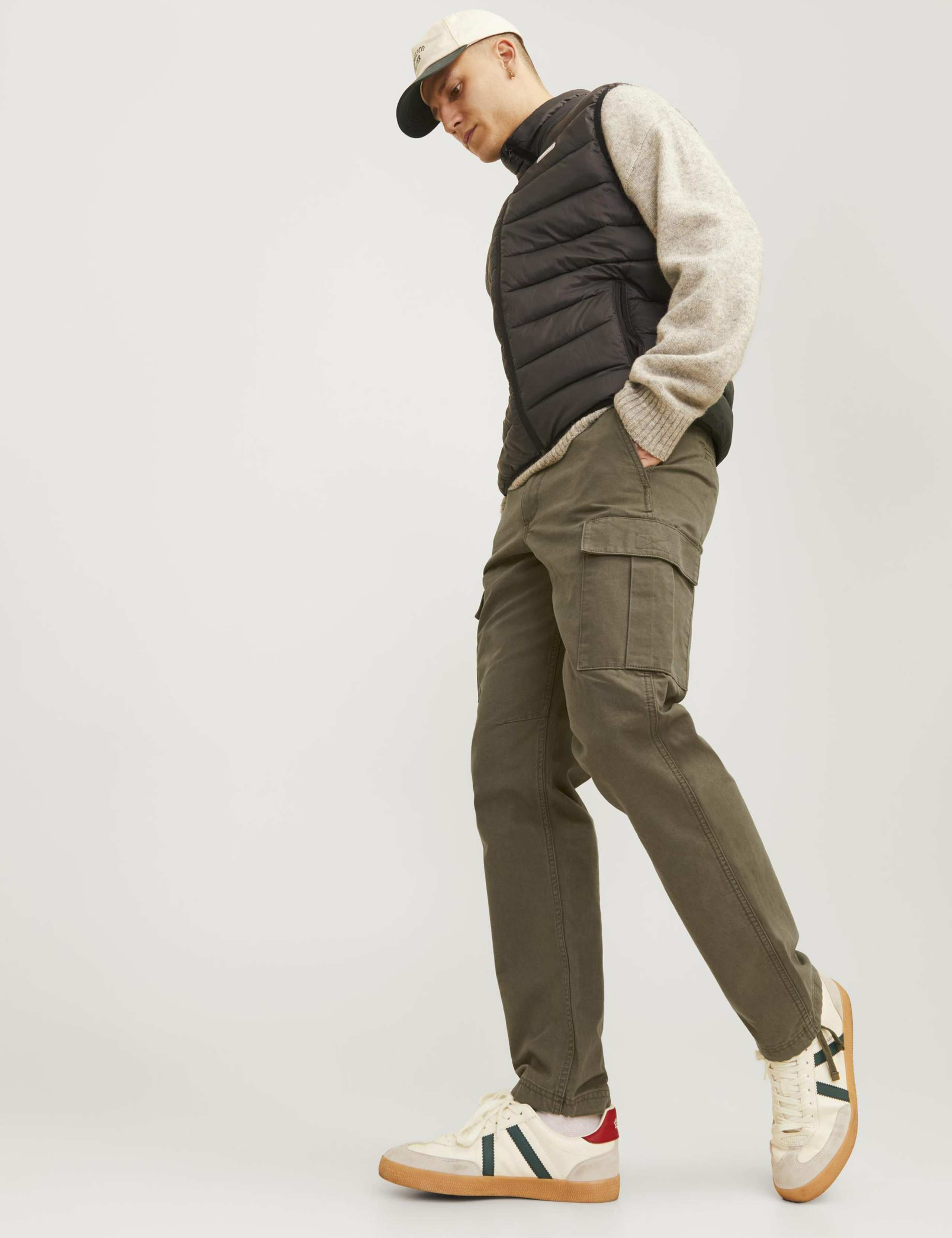 Regular Fit Pure Cotton Cargo Trousers 5 of 7