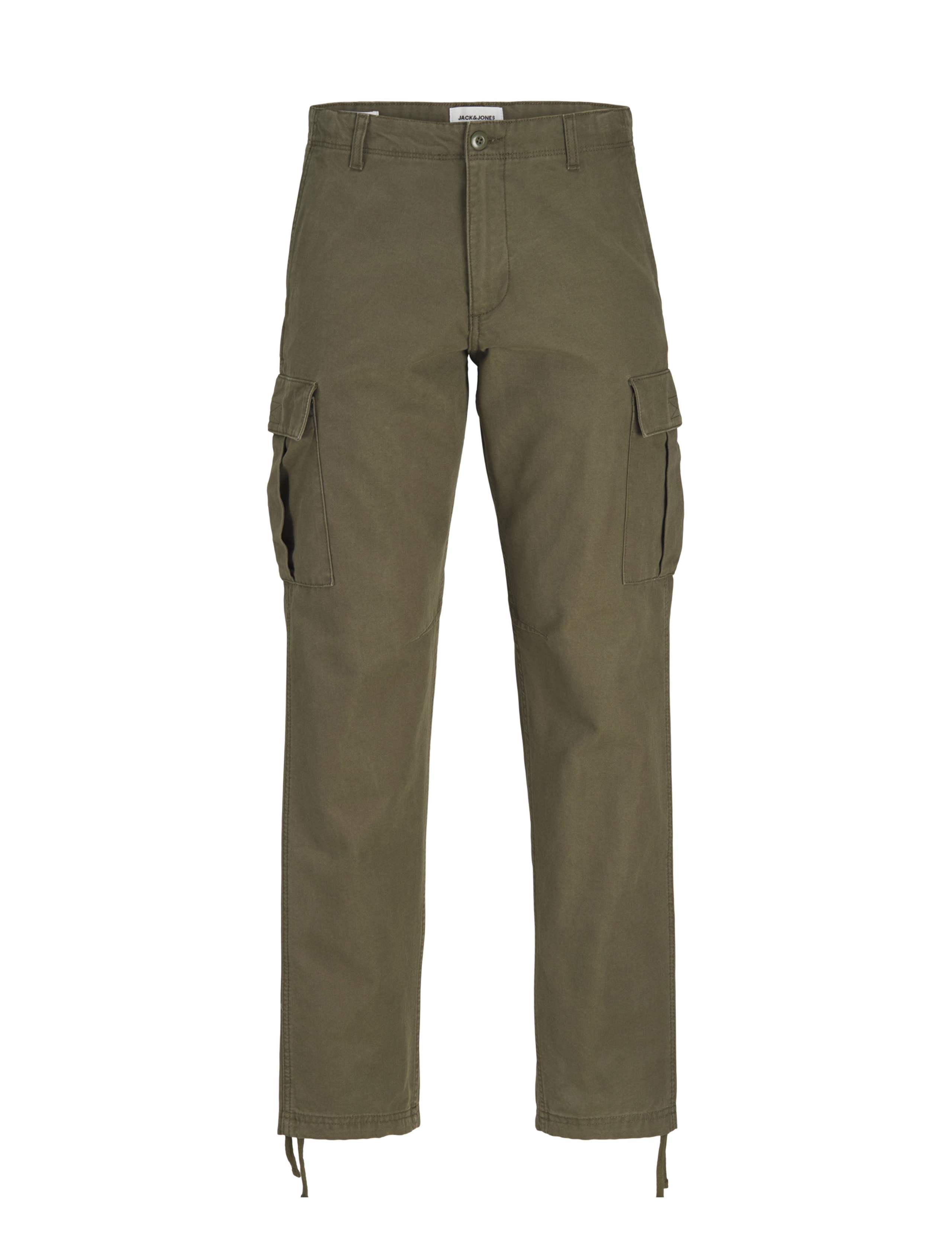 Regular Fit Pure Cotton Cargo Trousers 2 of 7