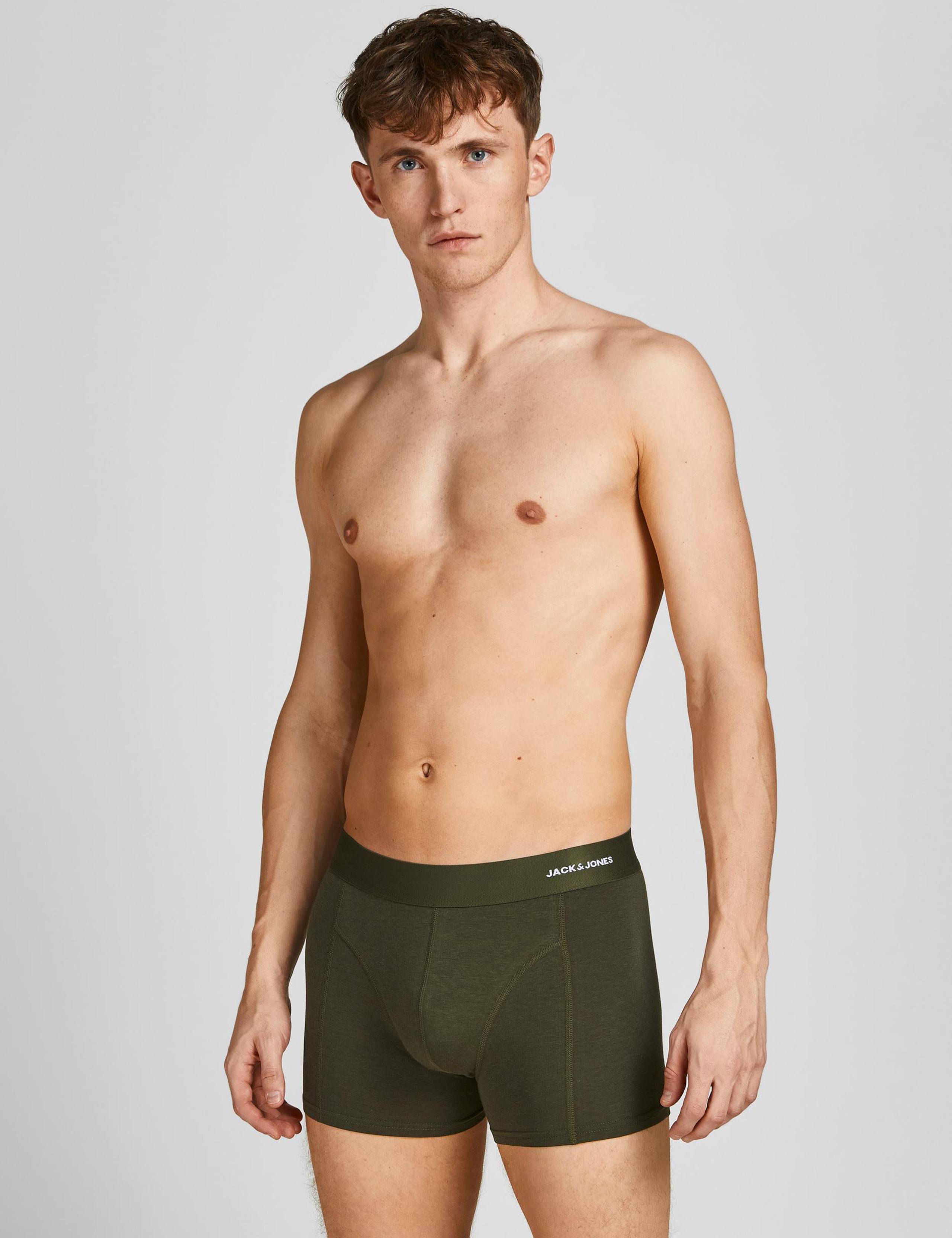 3 Pack Cotton Blend Trunks 6 of 7