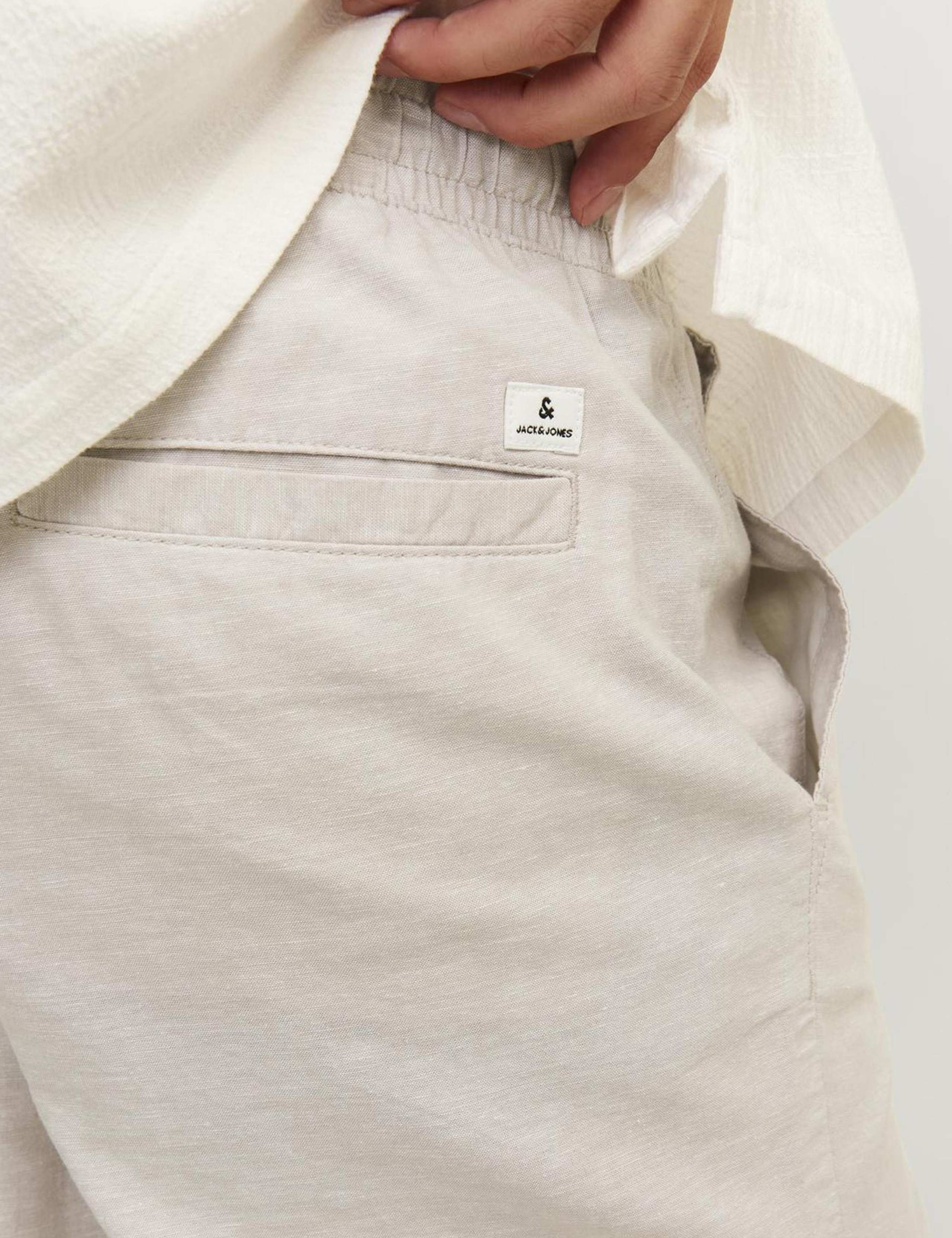 Linen Blend Shorts 6 of 7