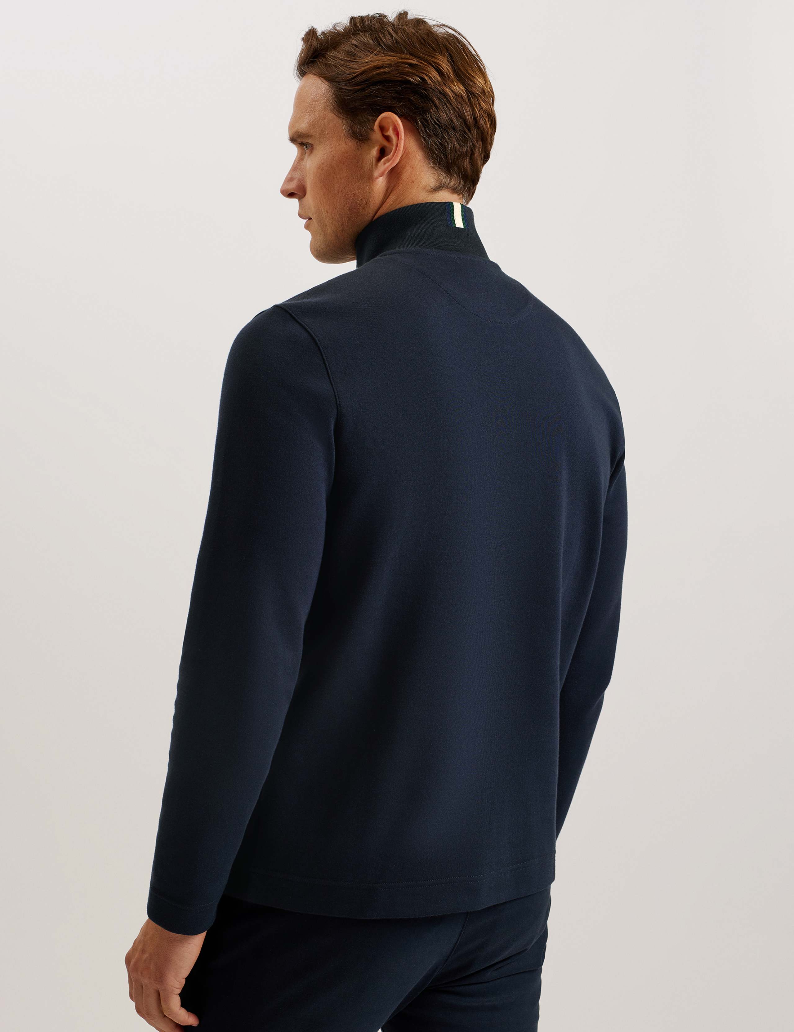 Cotton Rich Half Zip Sweatshirt 2 of 2