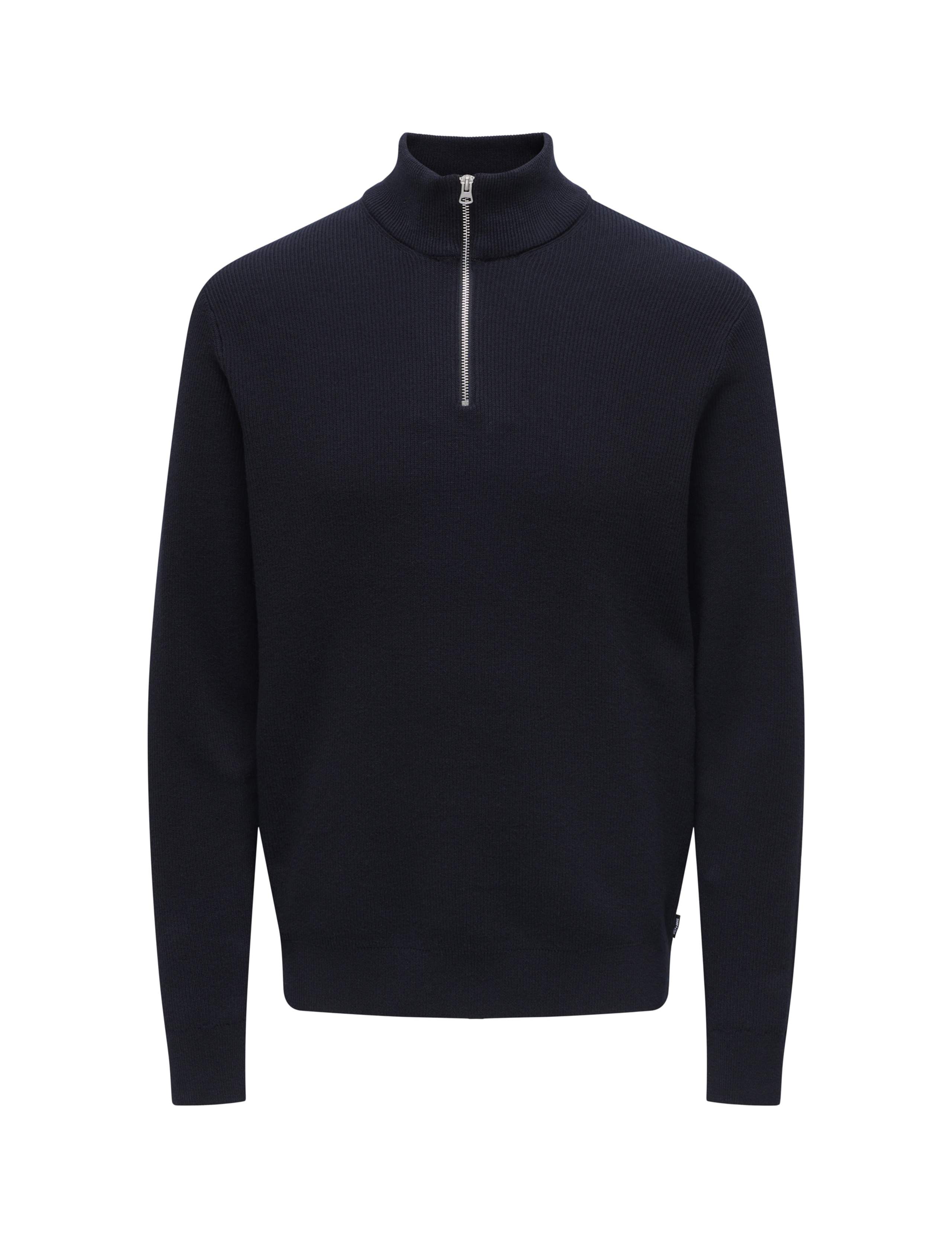 Cotton Rich Half Zip Jumper 2 of 7
