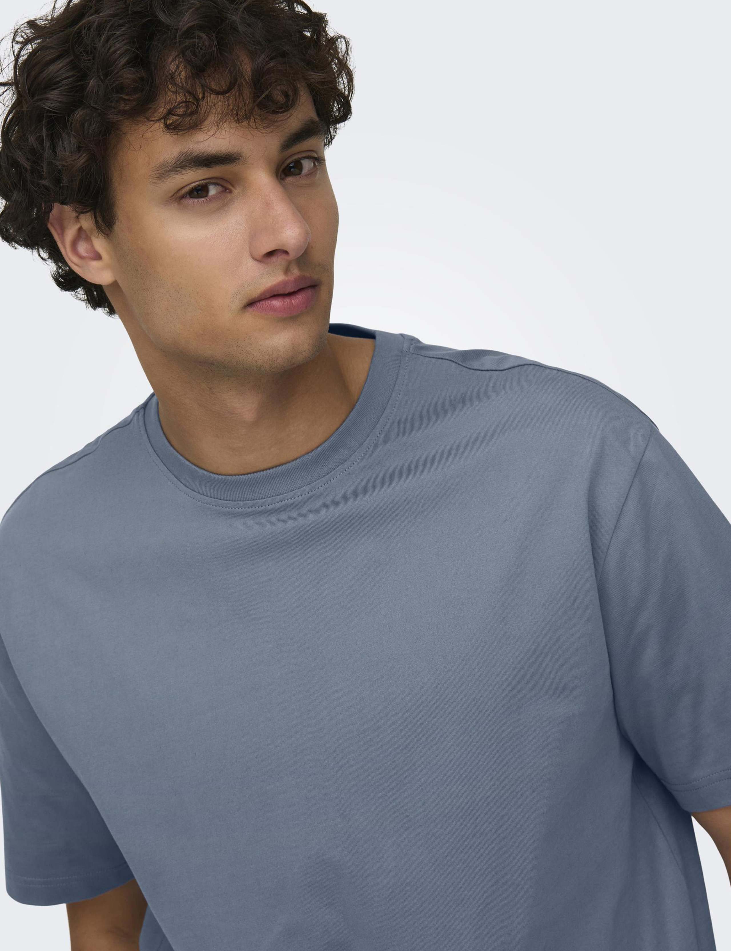 Cotton Crew Neck T-Shirt 5 of 6