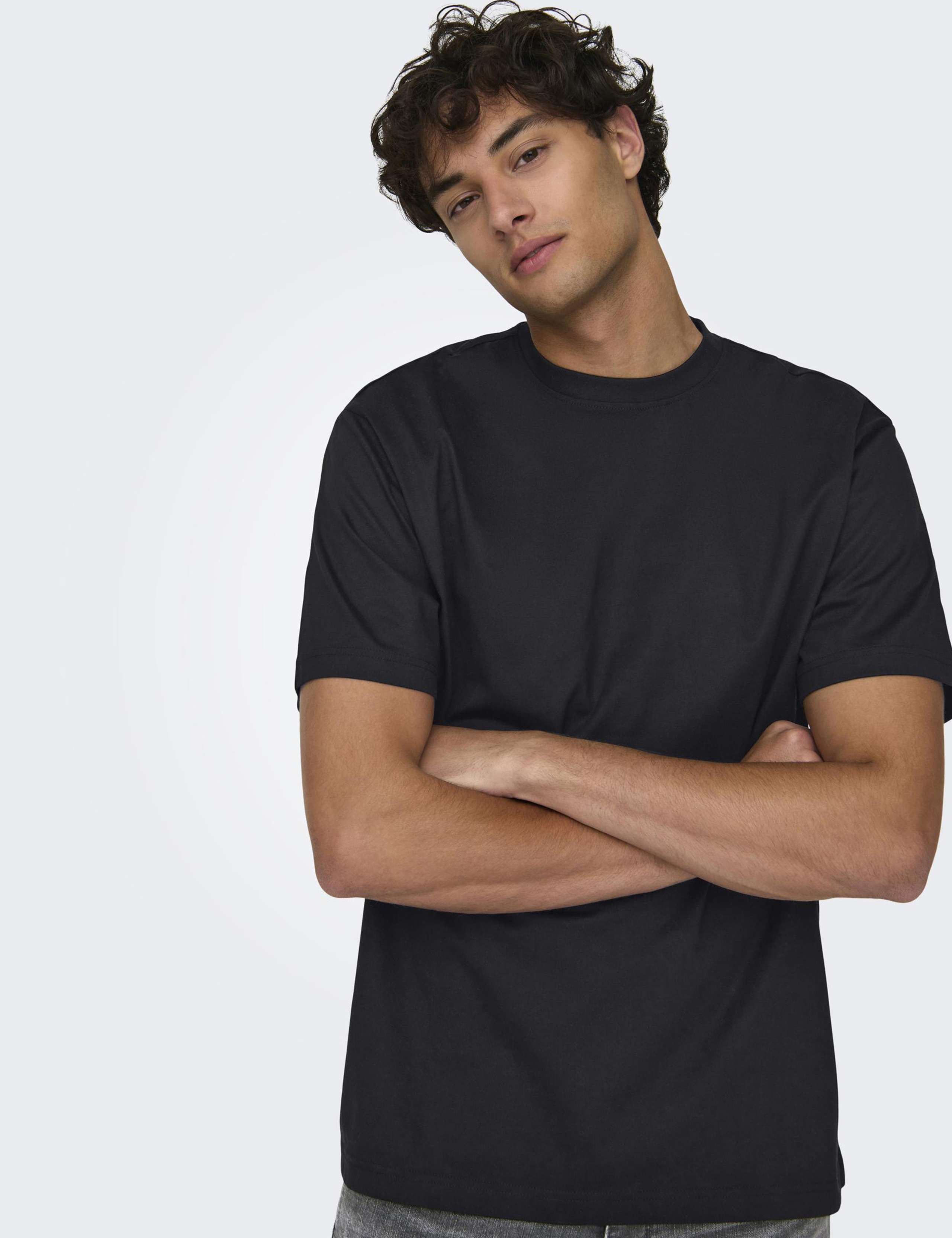 Cotton Crew Neck T-Shirt 1 of 6