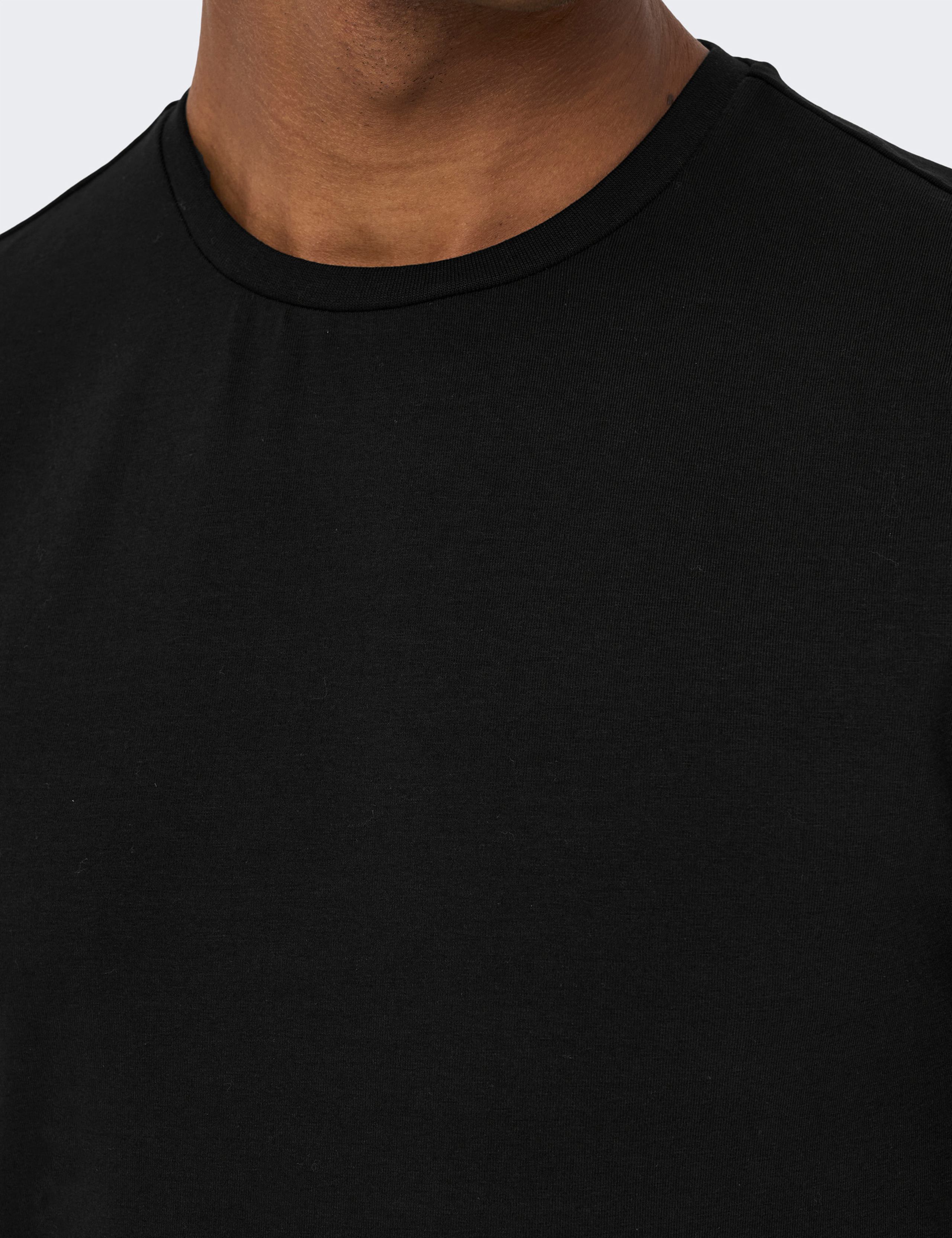 2 Pack Slim Fit Cotton Rich Crew Neck T-Shirts 7 of 8