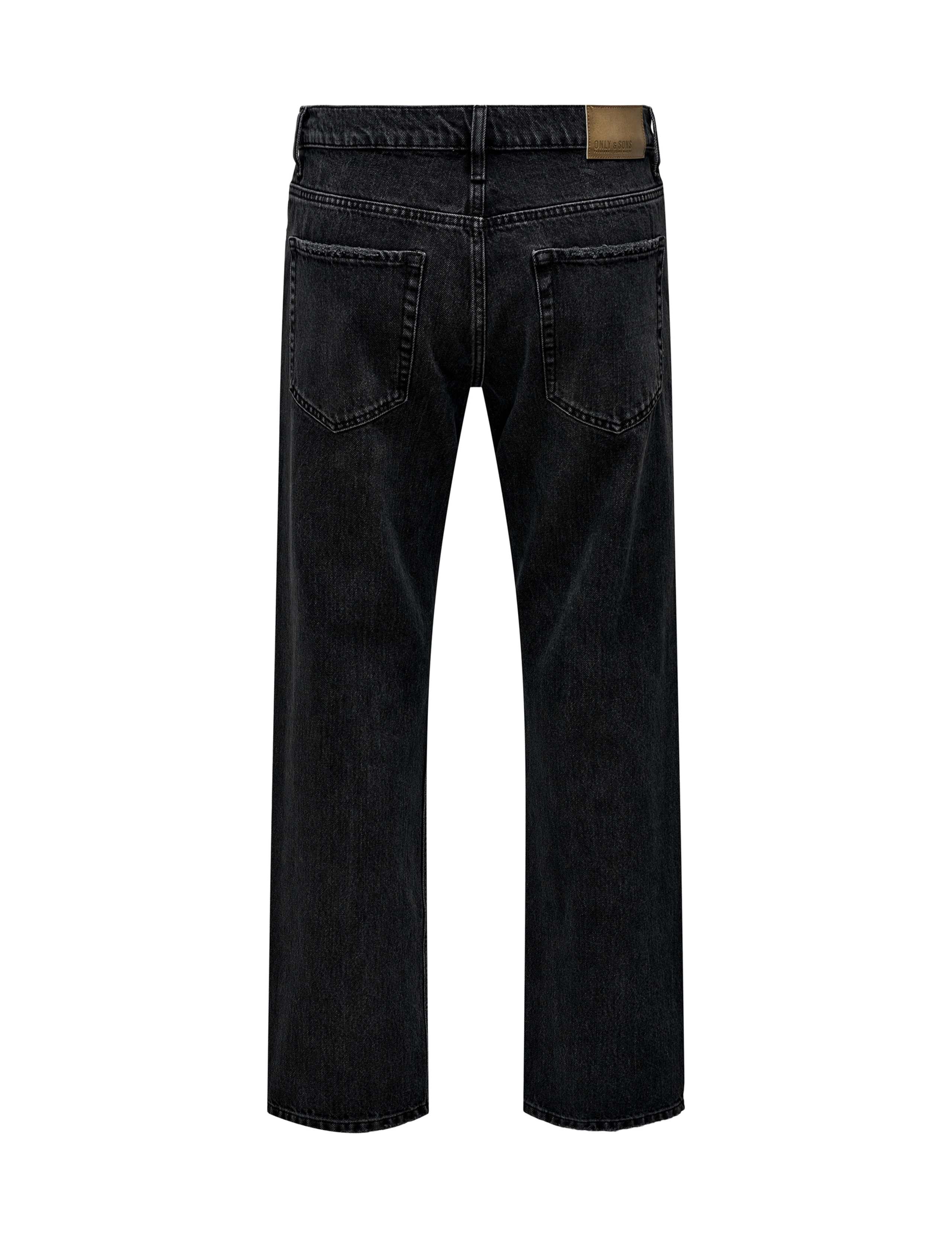 Straight Fit Pure Cotton 5 Pocket Jeans 7 of 7