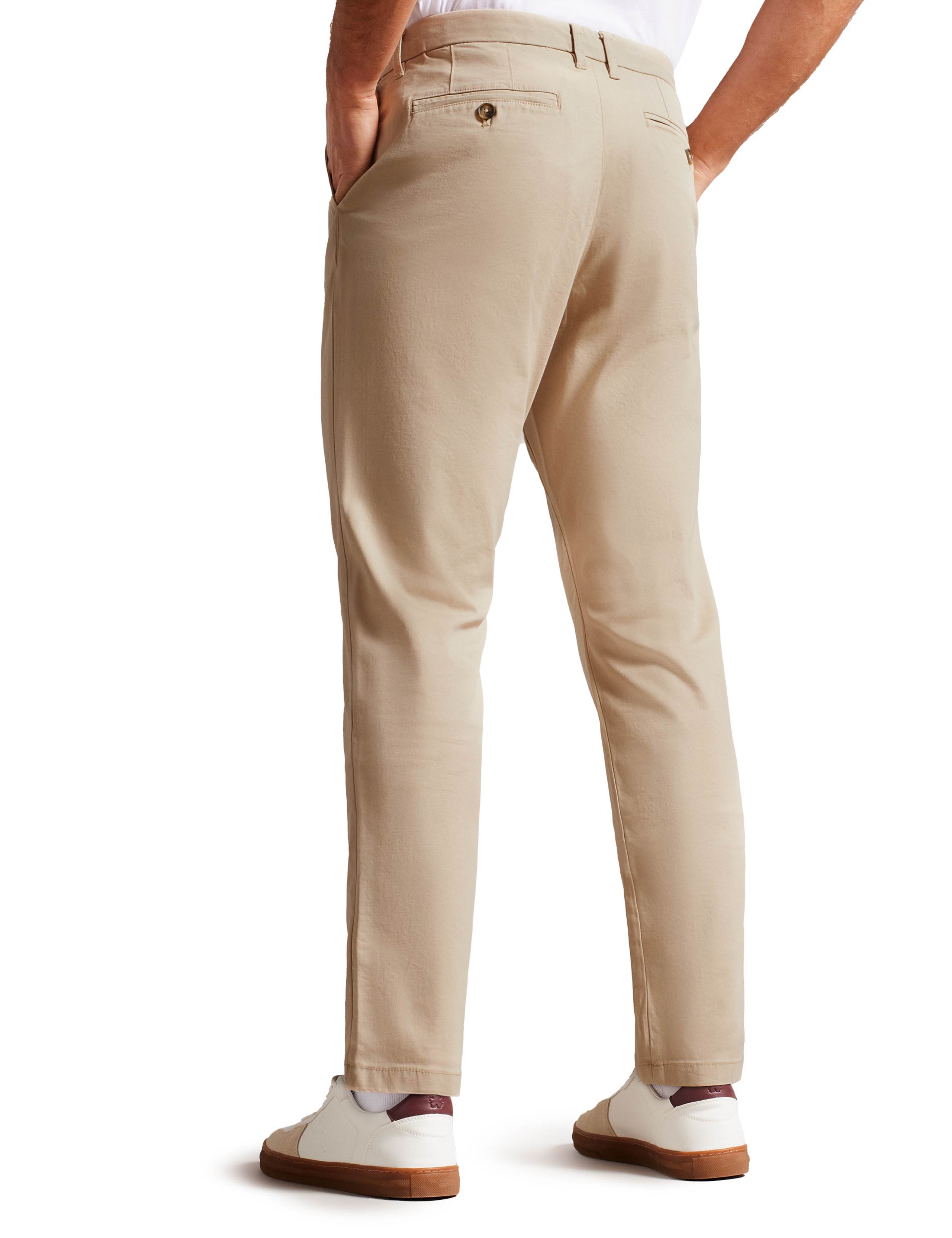 Slim Fit Textured Chinos 3 of 3