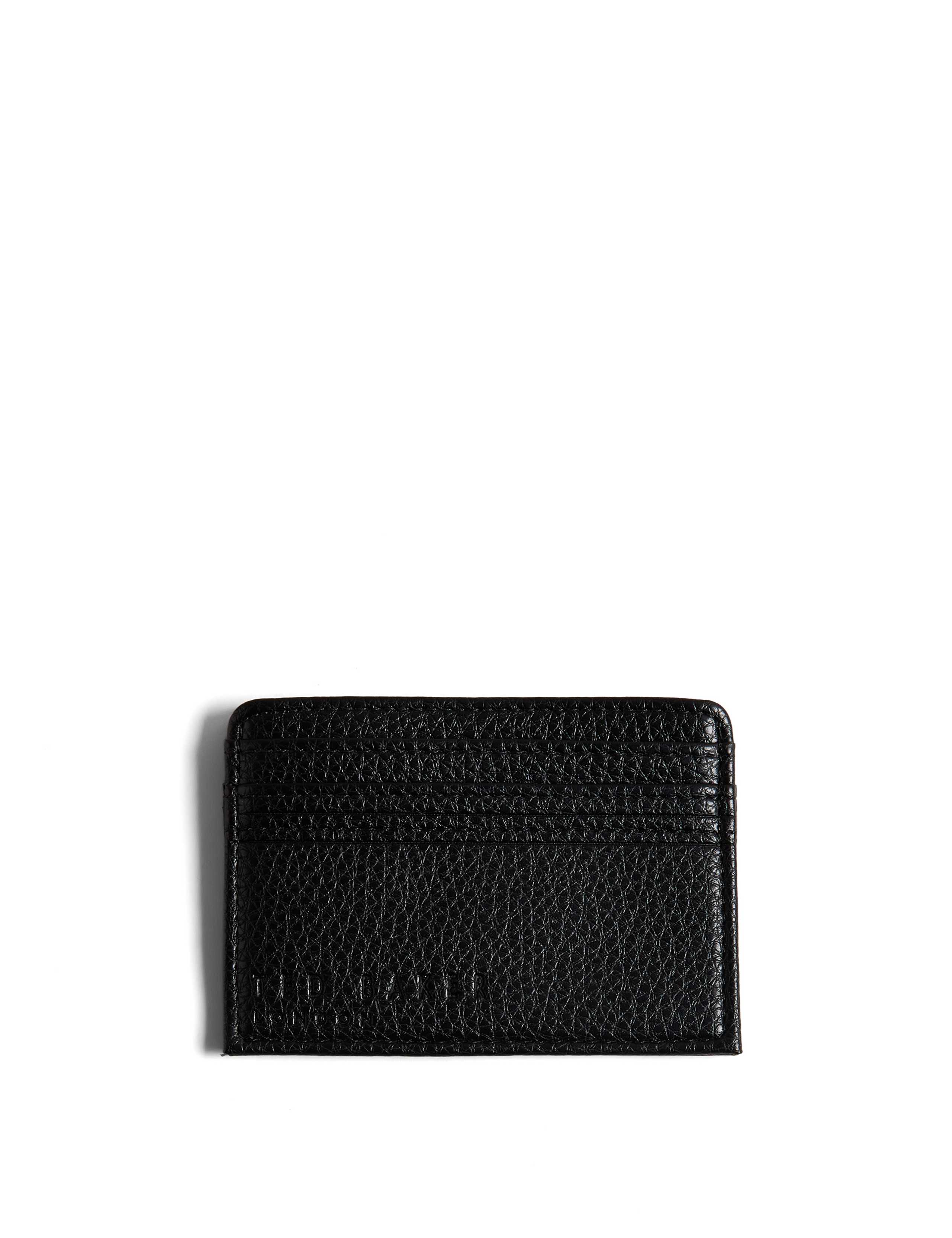 Leather Pebble Grain Card Holder 1 of 3