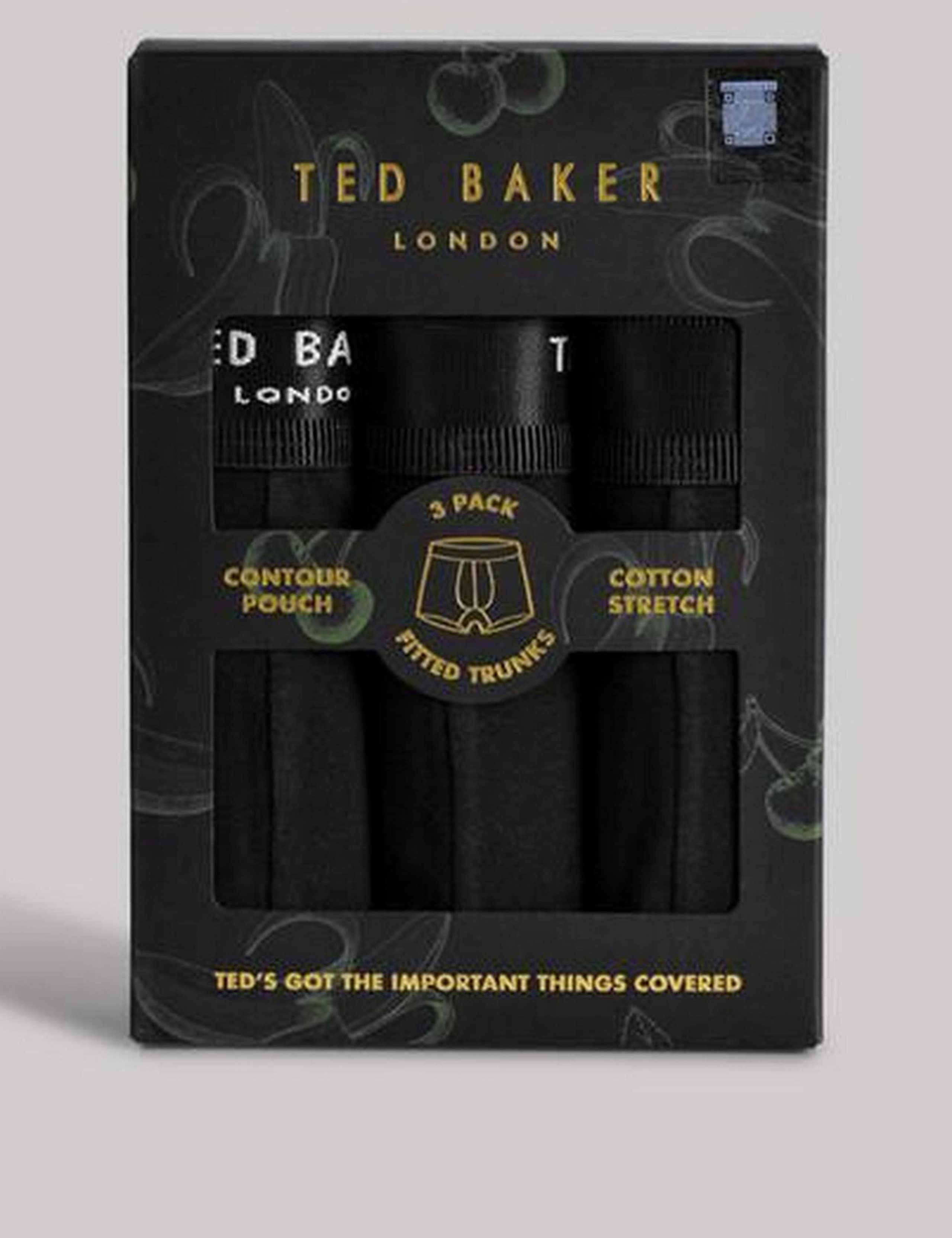 3 Pack Cotton Stretch Trunks 2 of 2