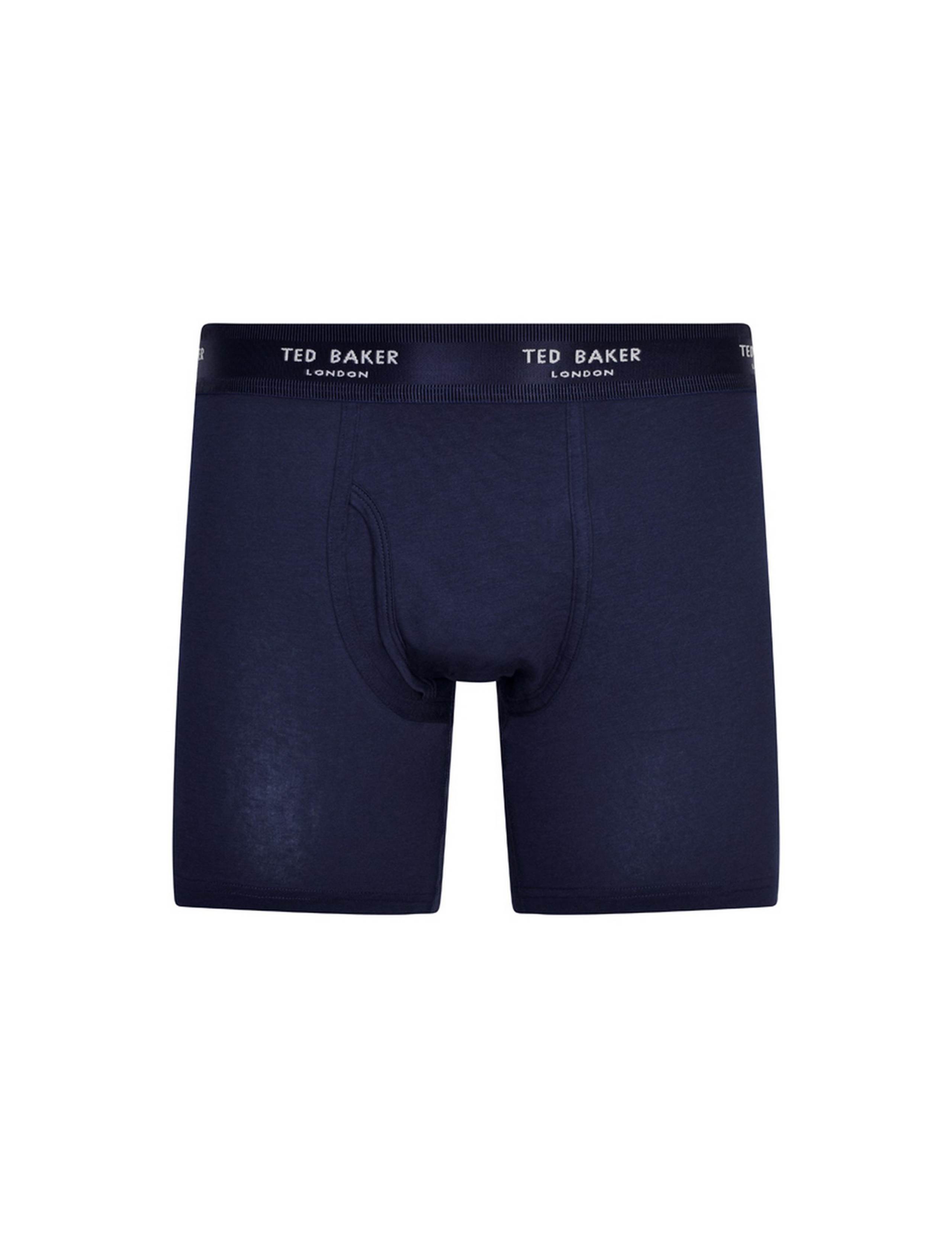 3 Pack Longer Length Cotton Rich Trunks 4 of 4