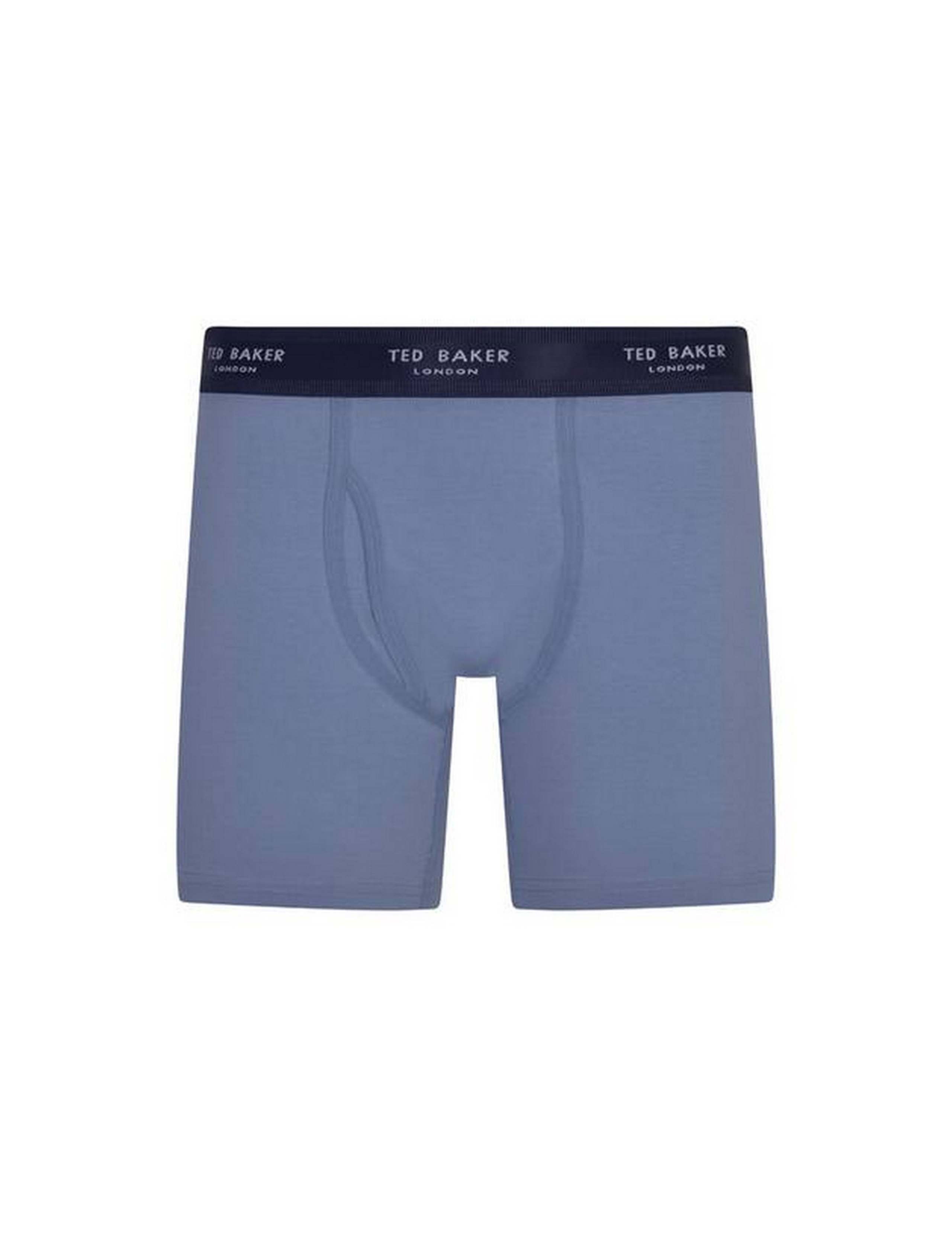 3 Pack Longer Length Cotton Rich Trunks 5 of 6