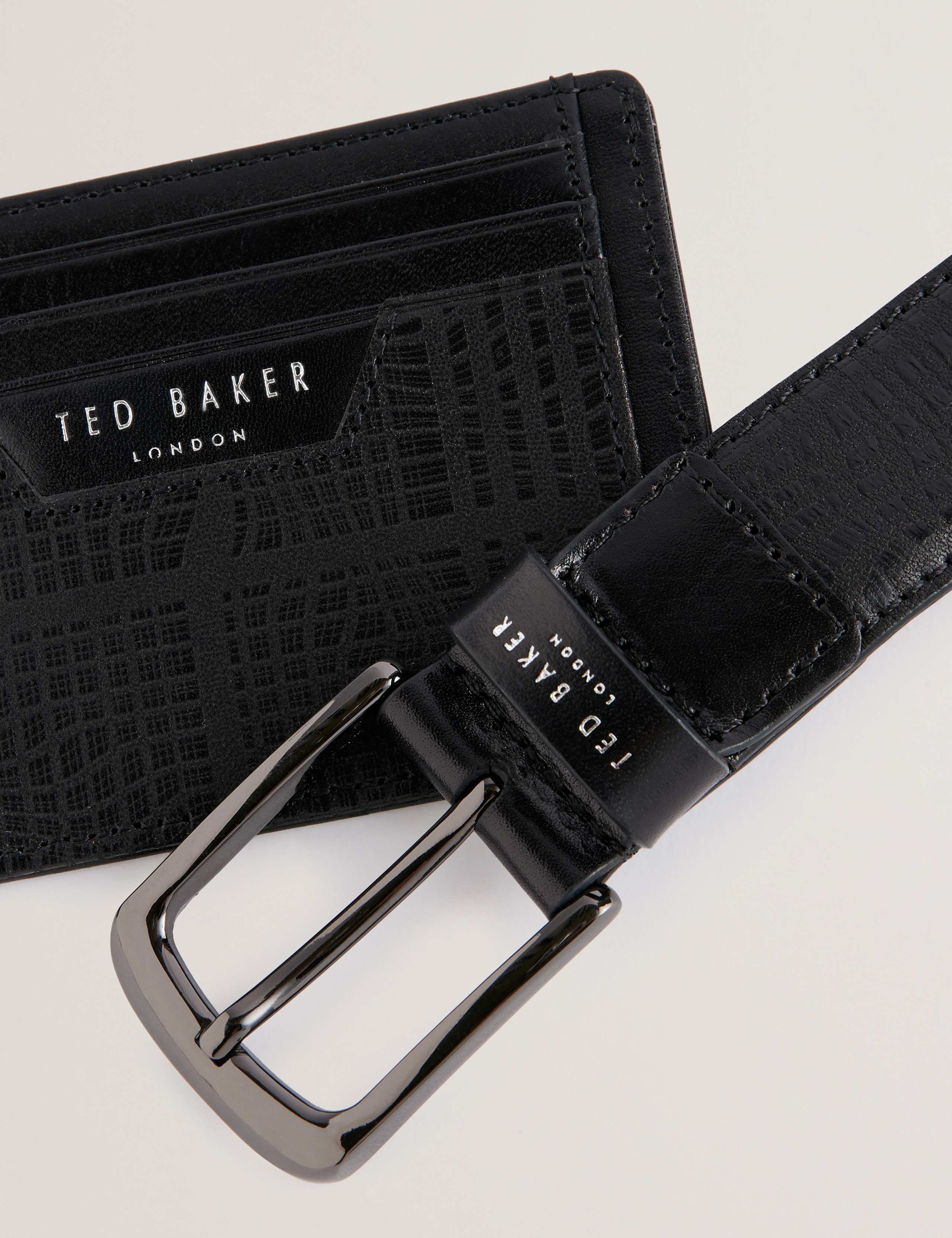 Etwood Leather Belt and Cardholder Set 2 of 2