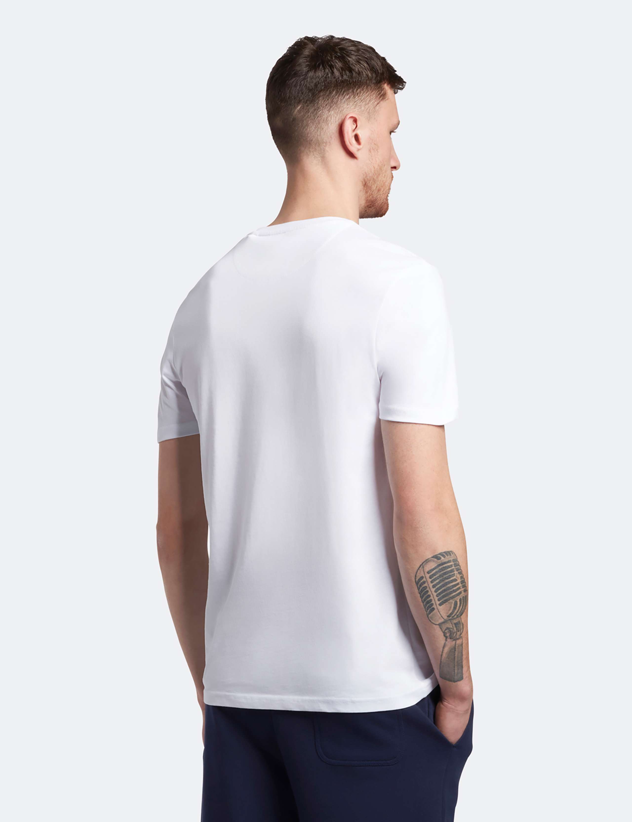 Pure Cotton Crew Neck T-Shirt 3 of 4