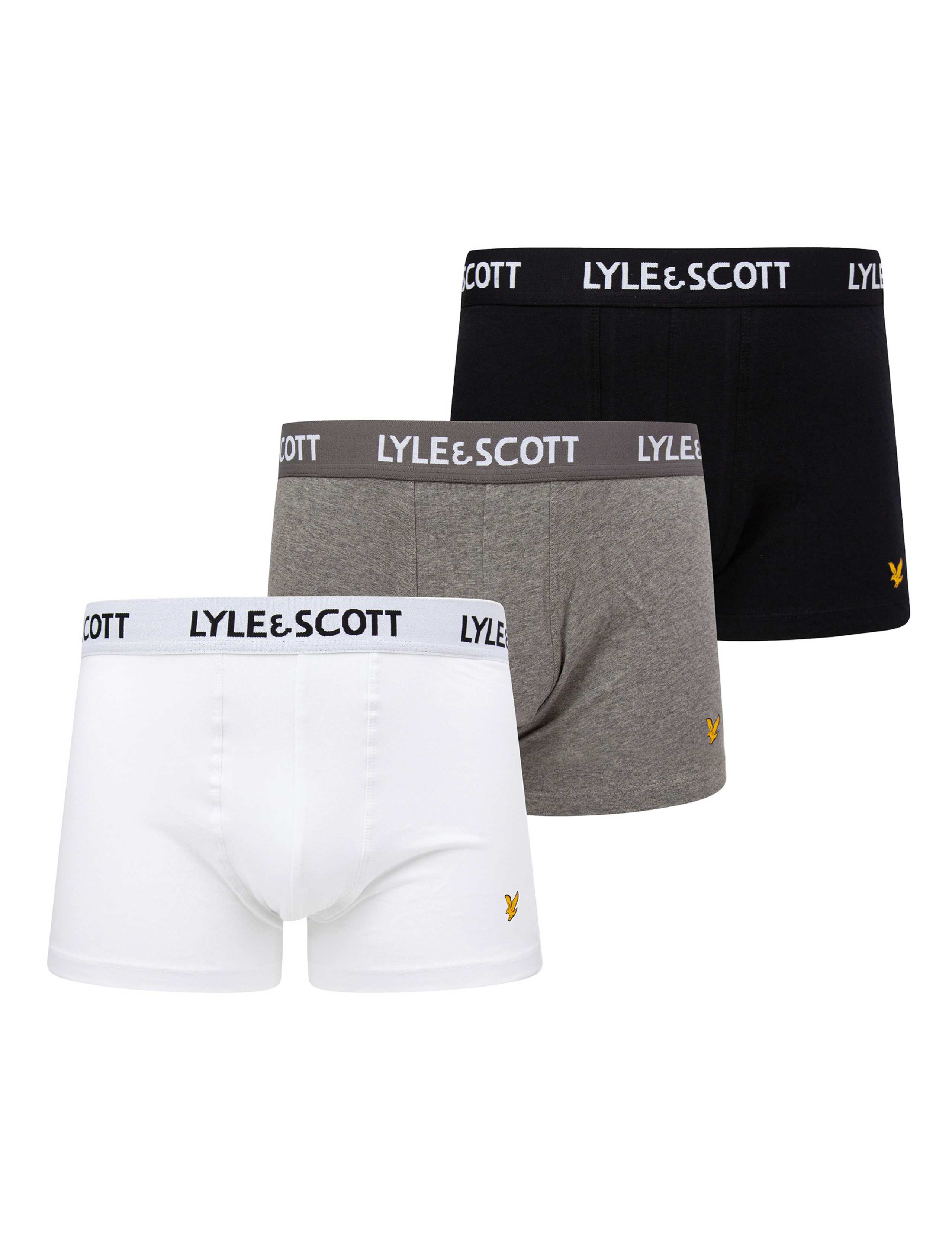3 Pack Cotton Rich Trunks 1 of 5