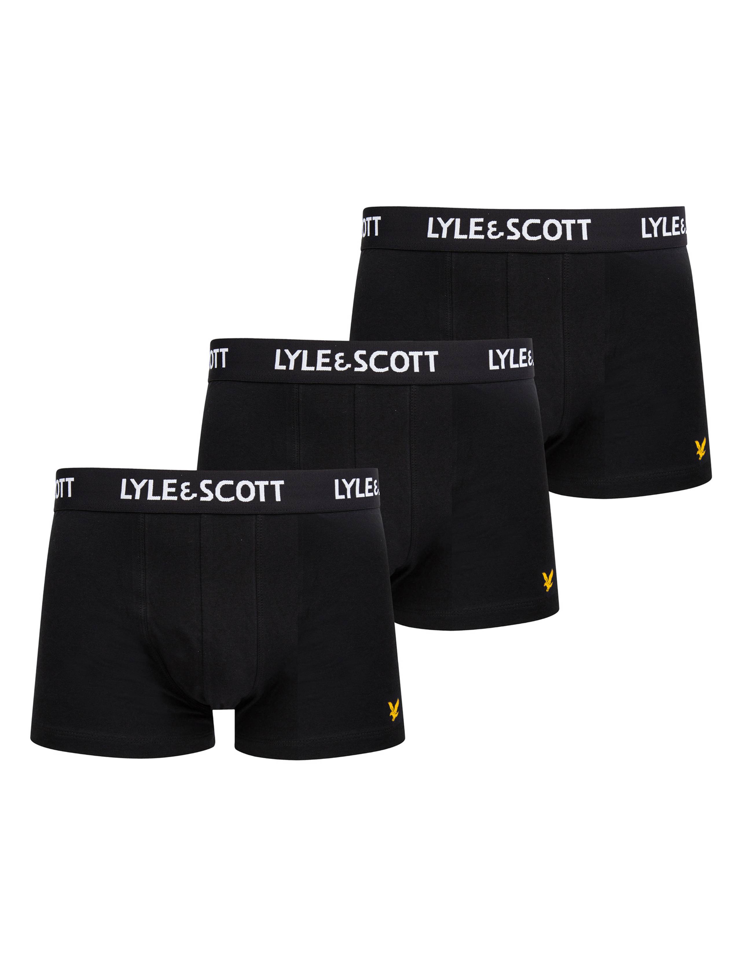 3 Pack Cotton Rich Trunks 1 of 2