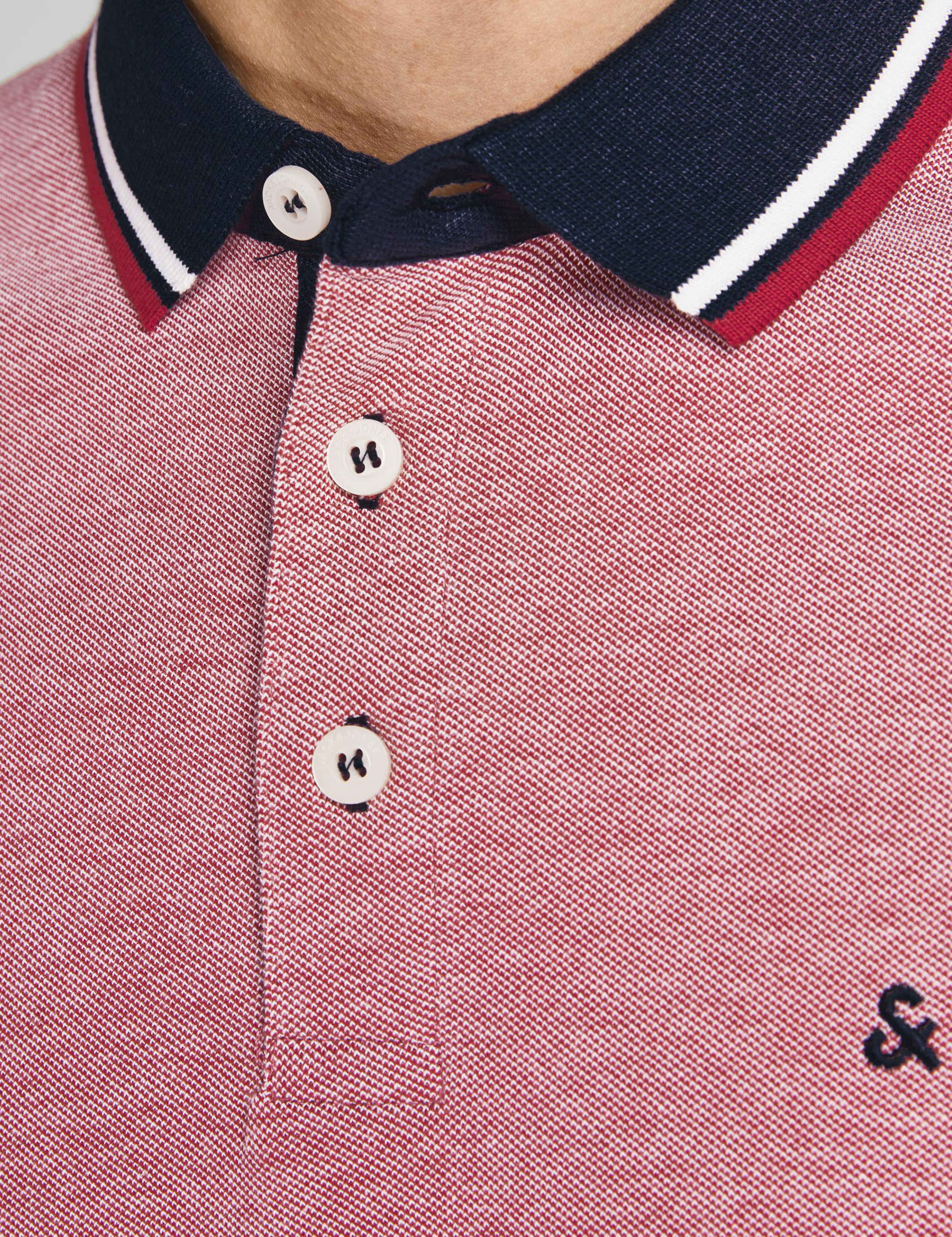 2 Pack Slim Fit Pure Cotton Tipped Polo Shirts 7 of 7