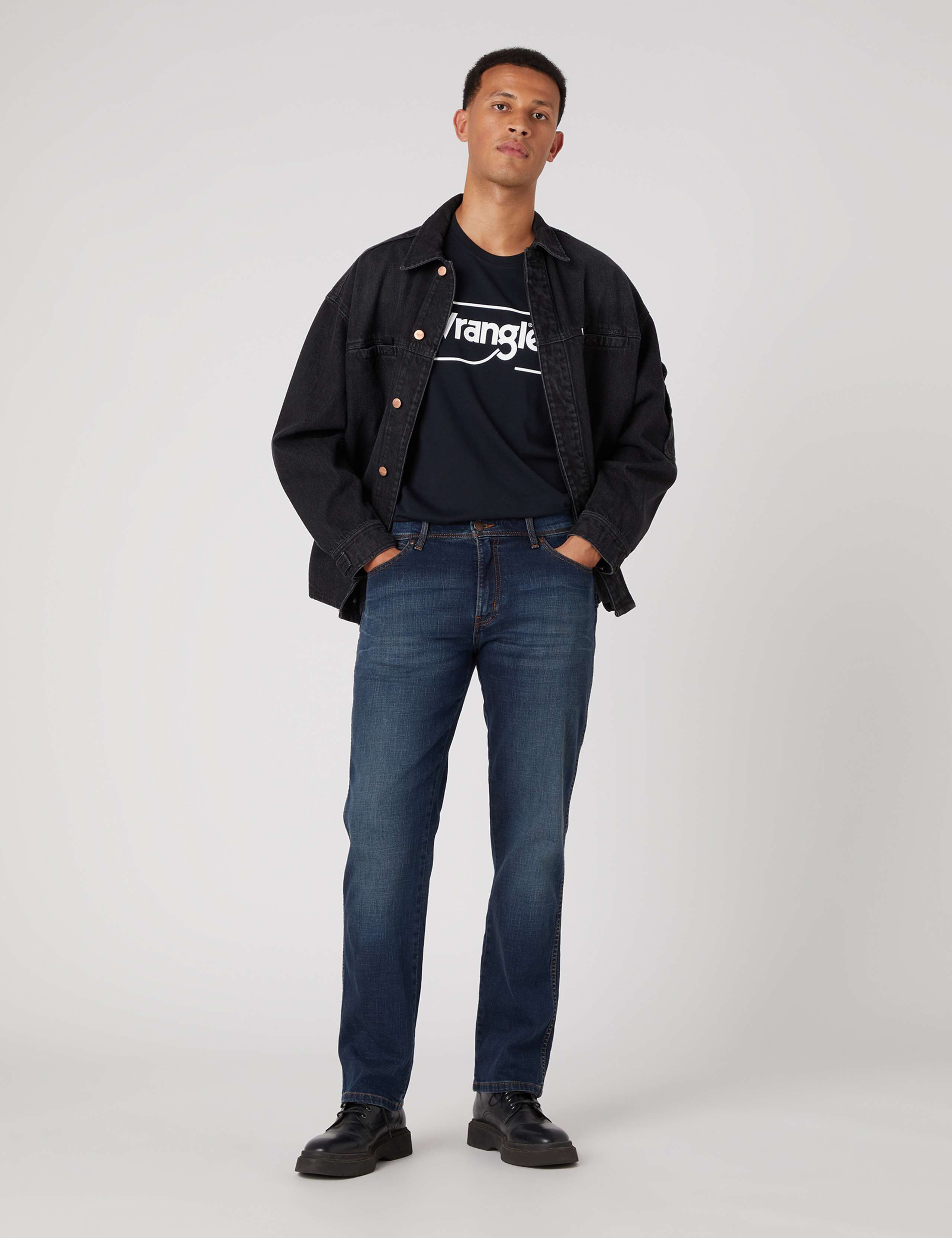 Straight Fit 5 Pocket Jeans 3 of 5
